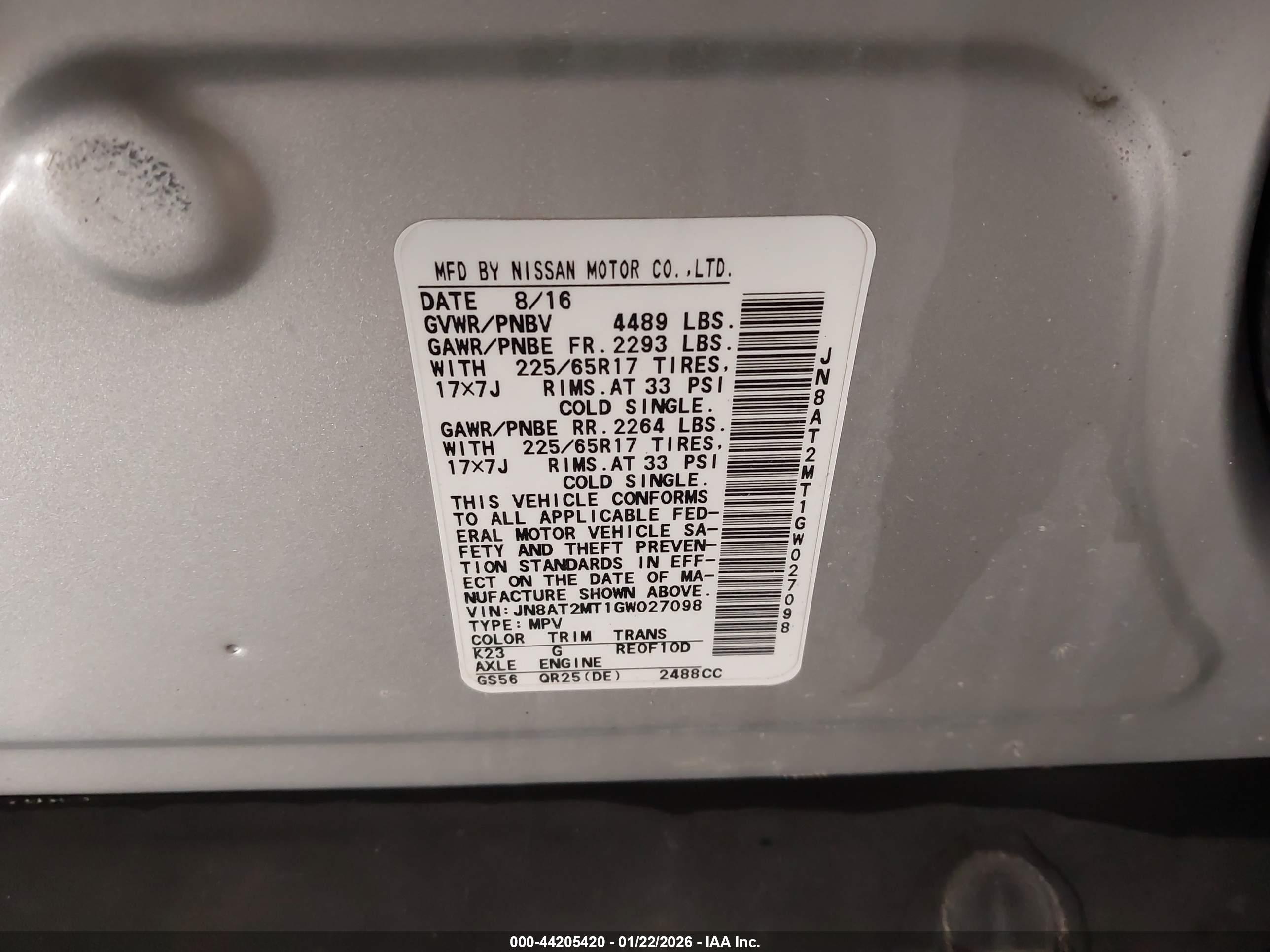 NISSAN ROGUE image 9