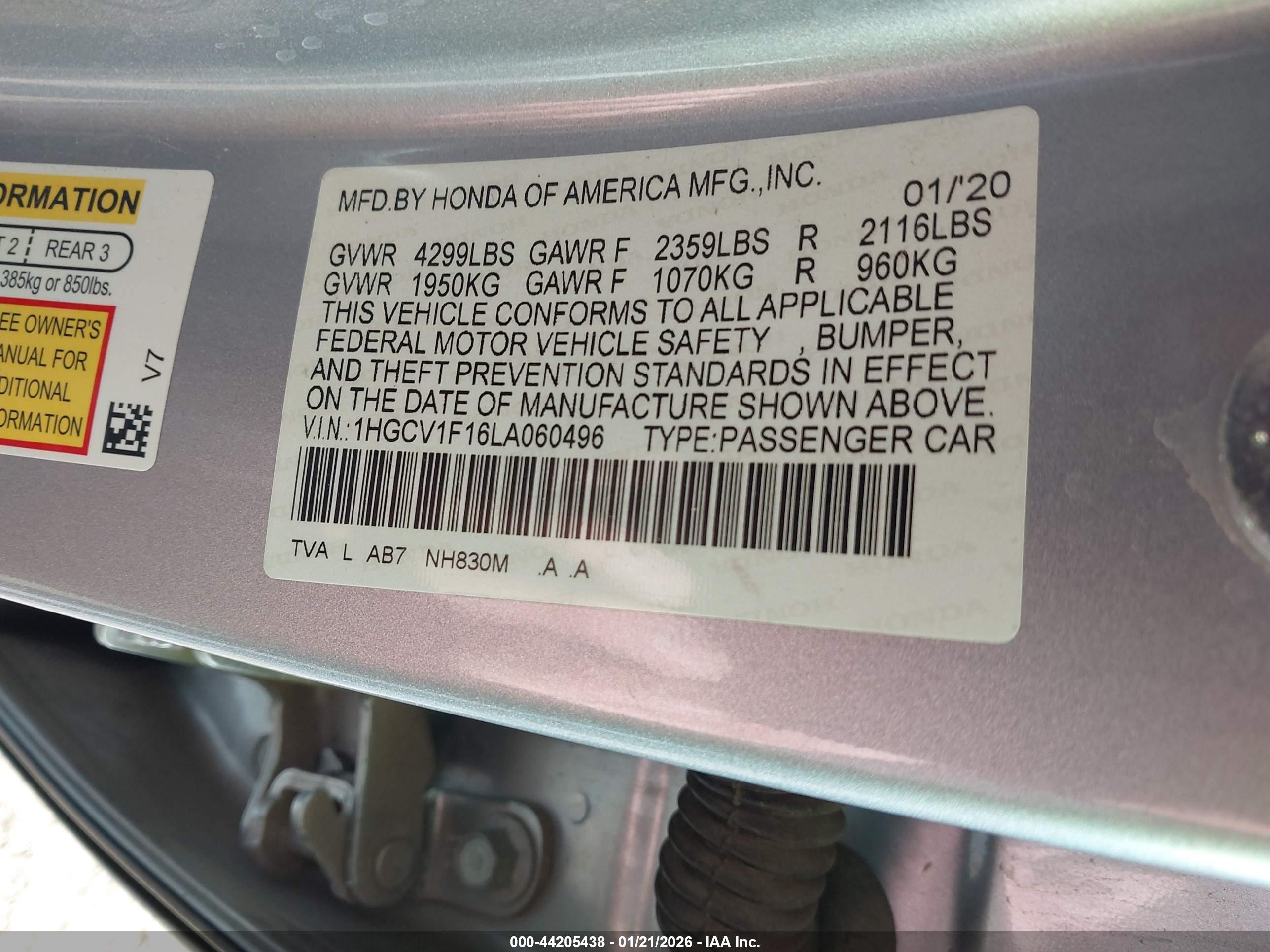 HONDA ACCORD image 9