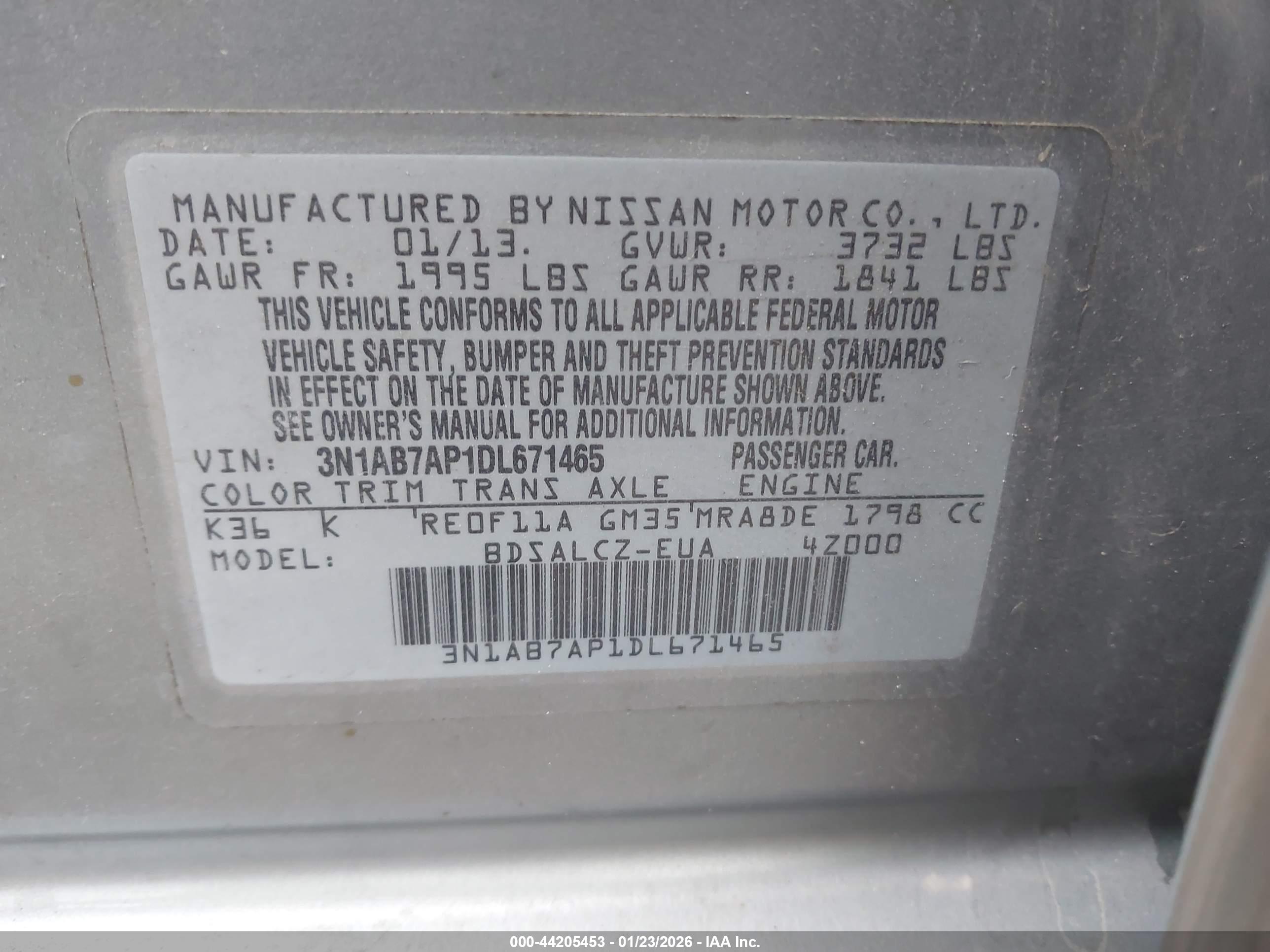 NISSAN SENTRA image 9