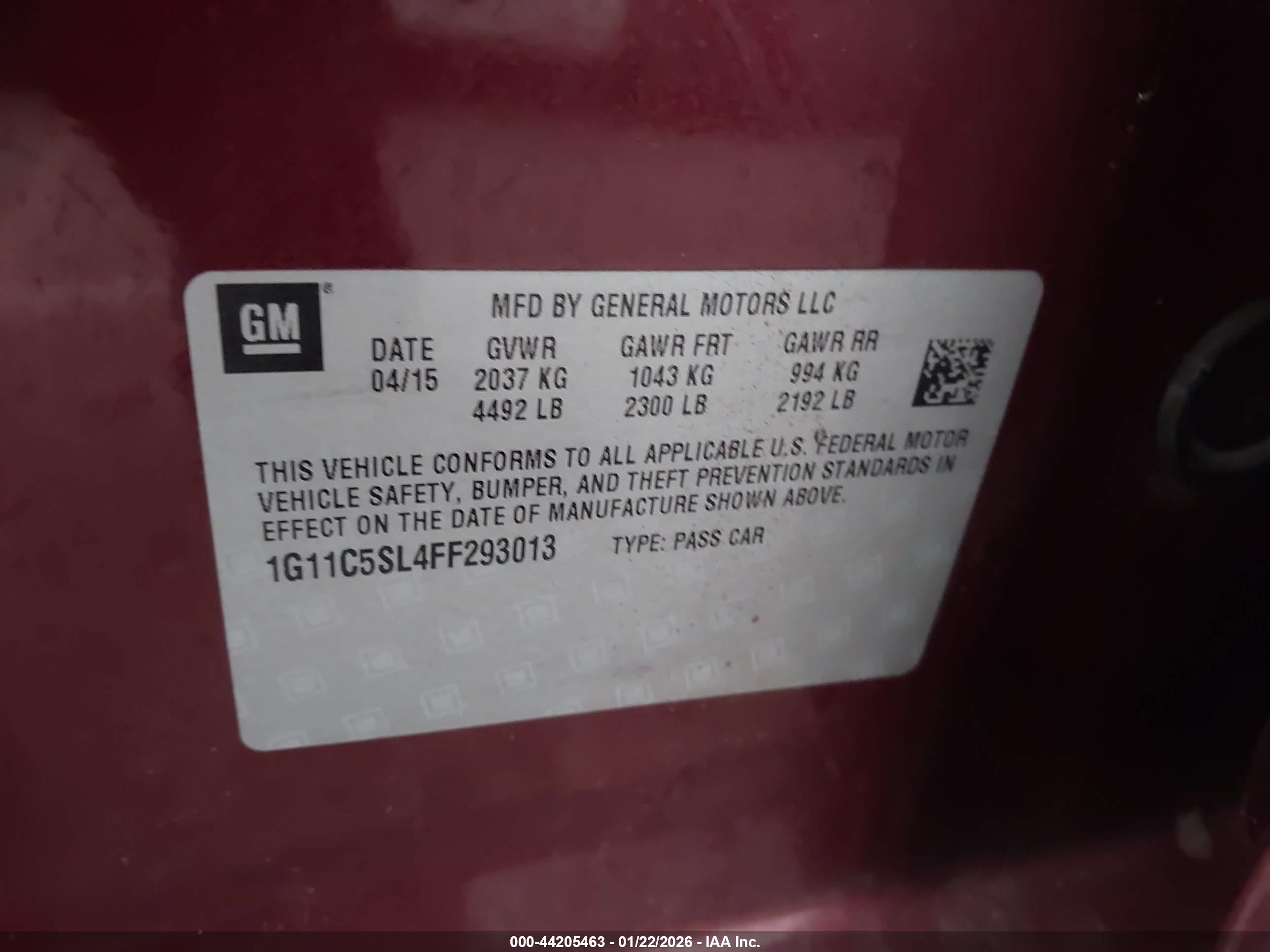 CHEVROLET MALIBU image 9