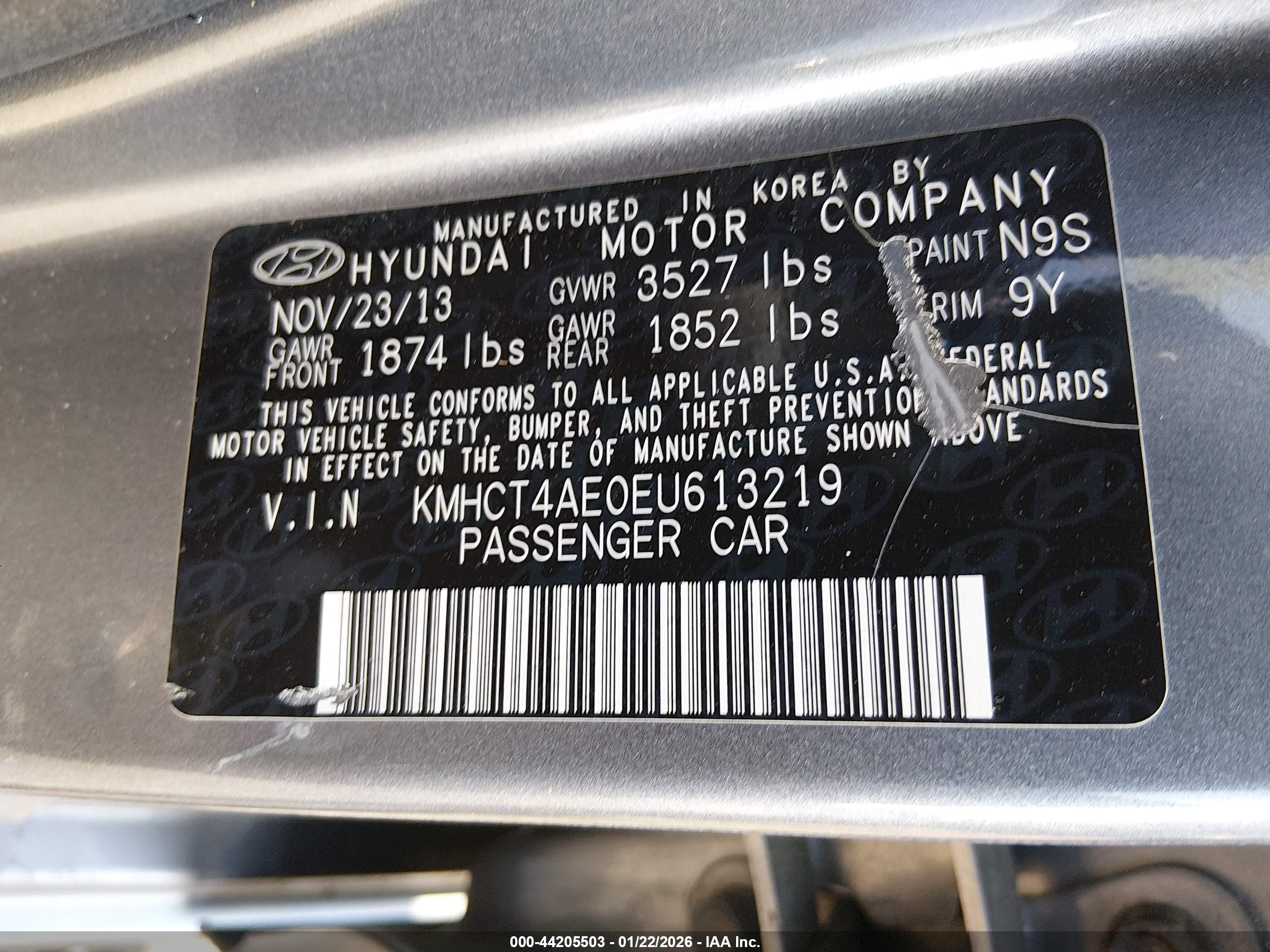 HYUNDAI ACCENT image 9