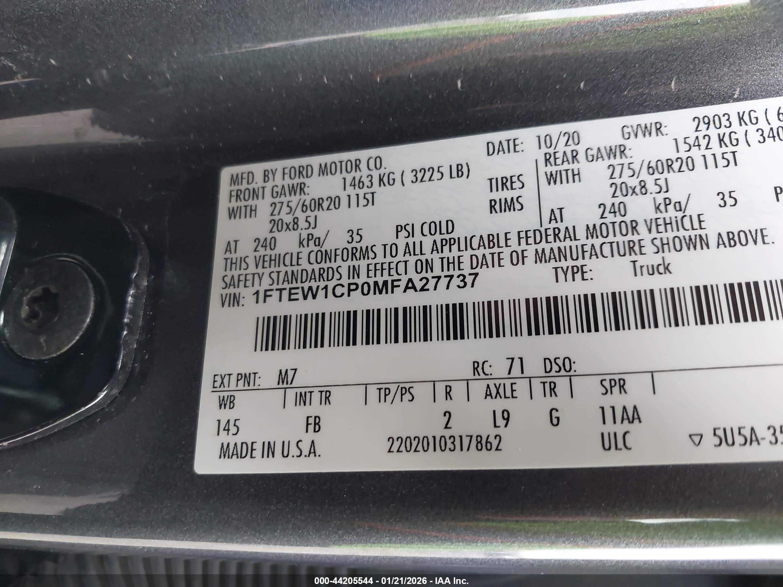FORD F-150 image 9