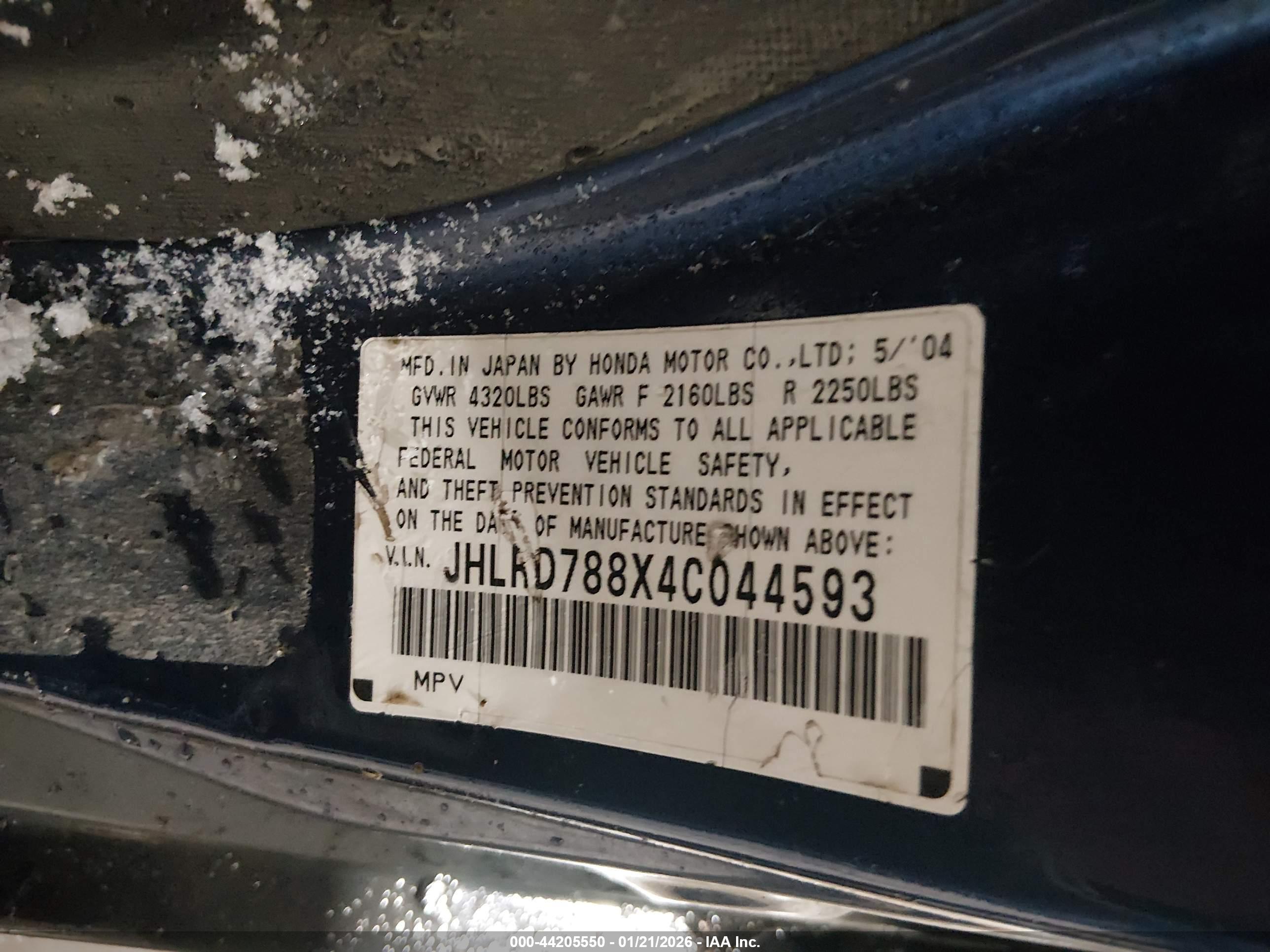 HONDA CR-V image 9