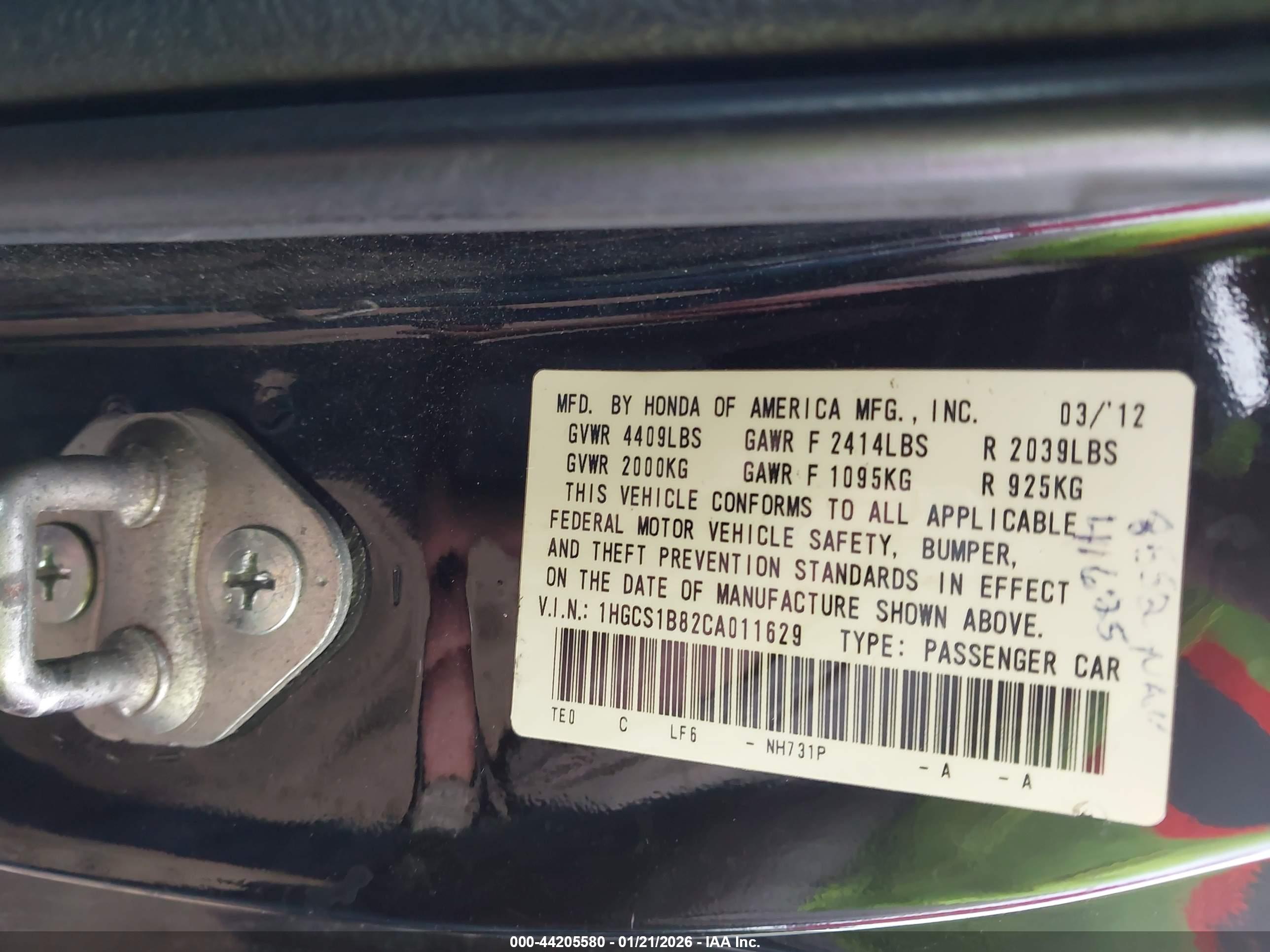 HONDA ACCORD image 9