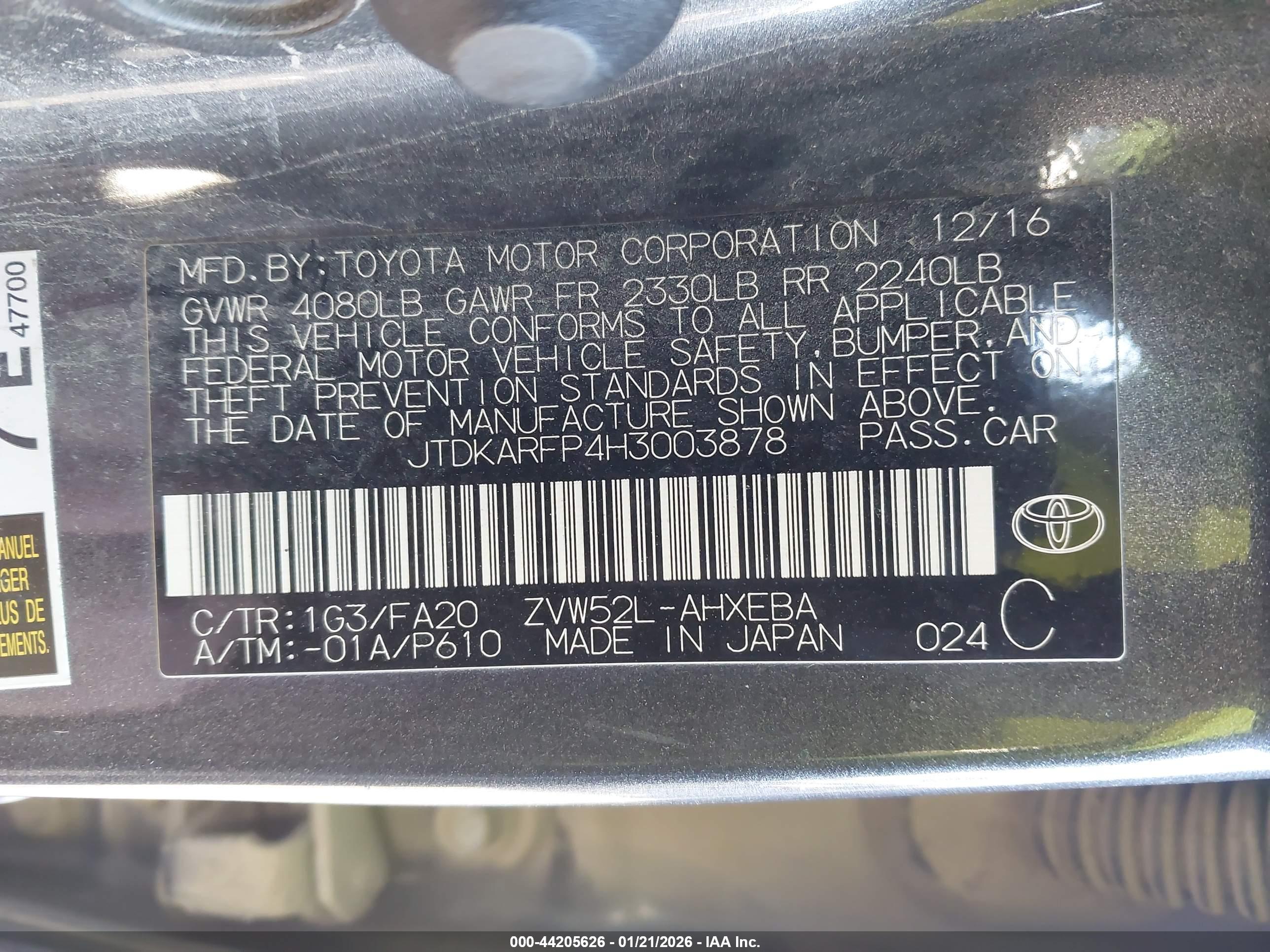 TOYOTA PRIUS image 9