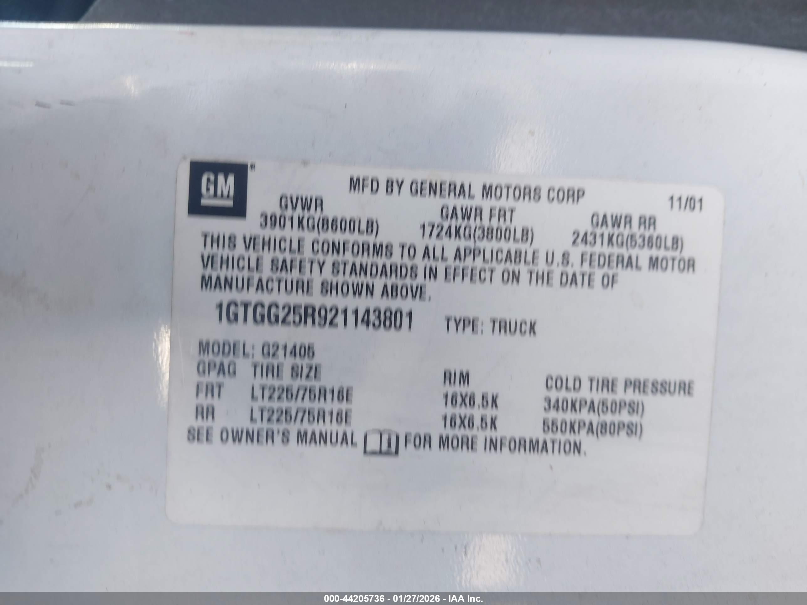 GMC SAVANA image 9