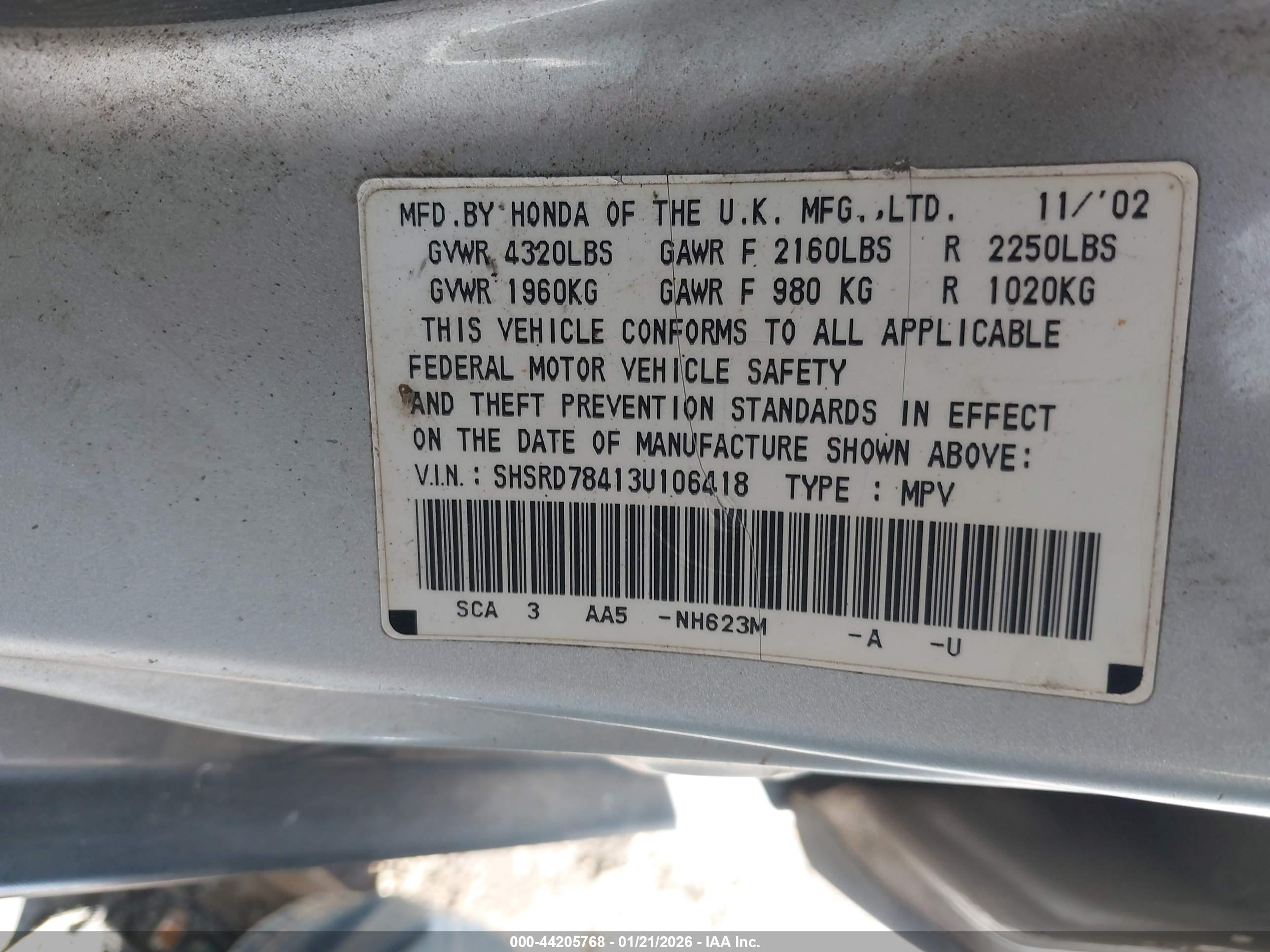 HONDA CR-V image 9