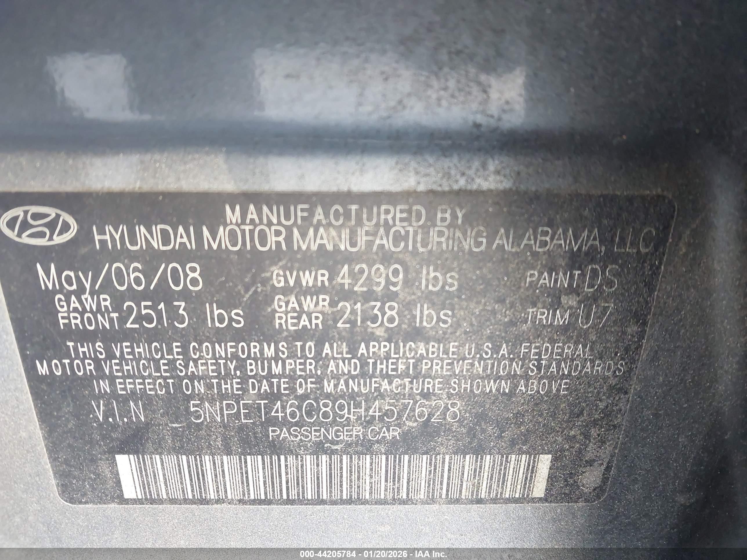 HYUNDAI SONATA image 9