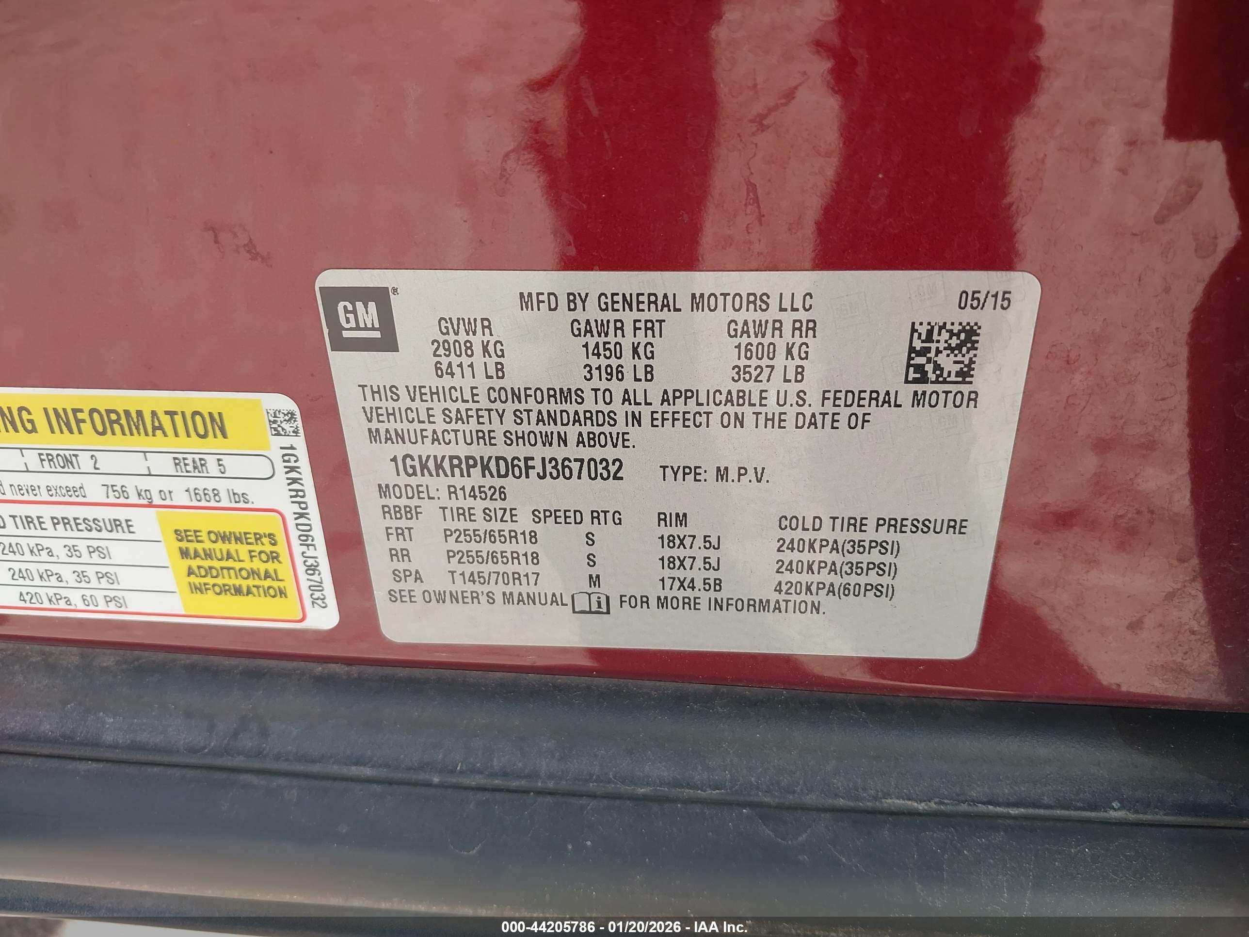 GMC ACADIA image 9