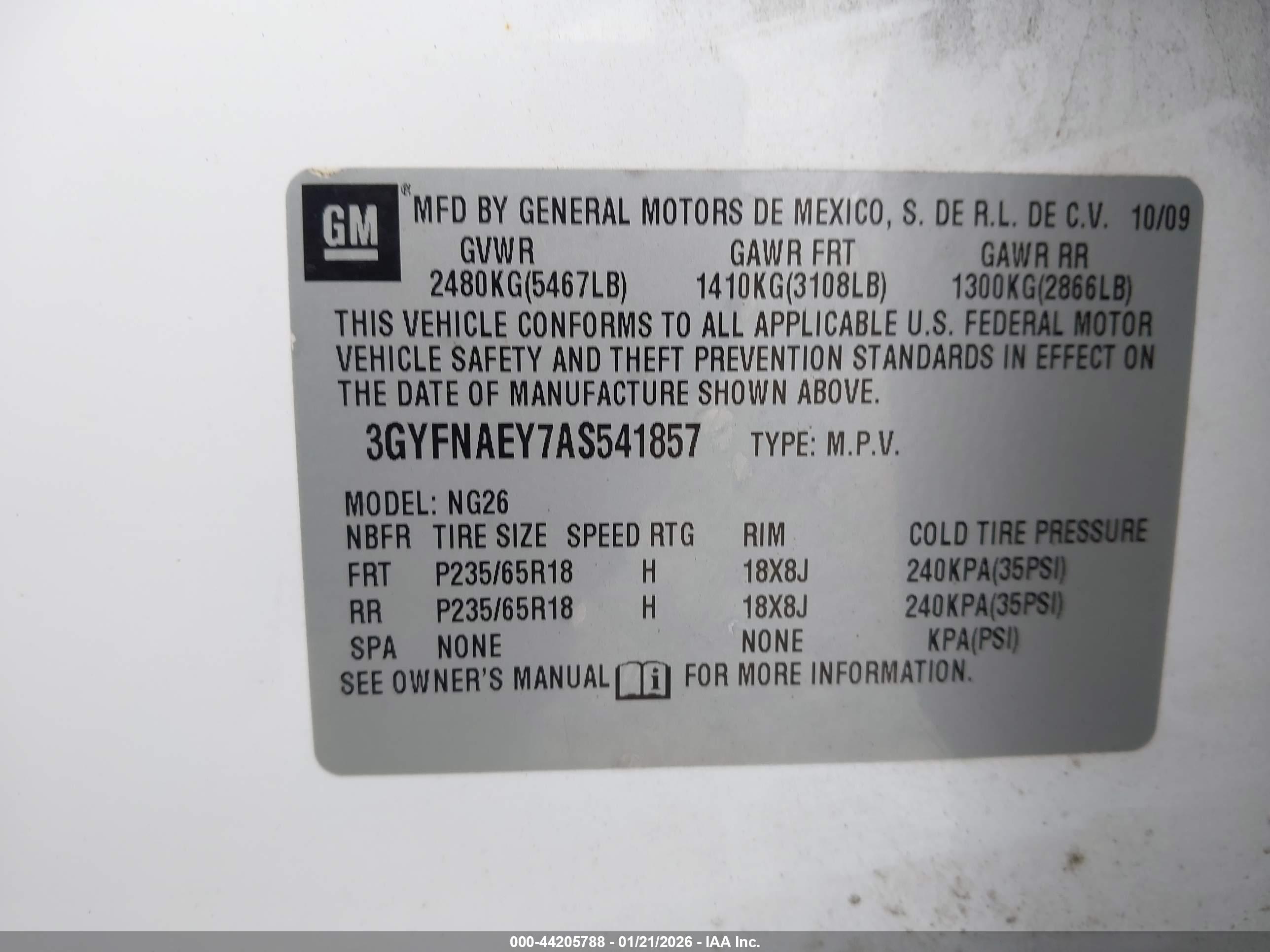 CADILLAC SRX image 9