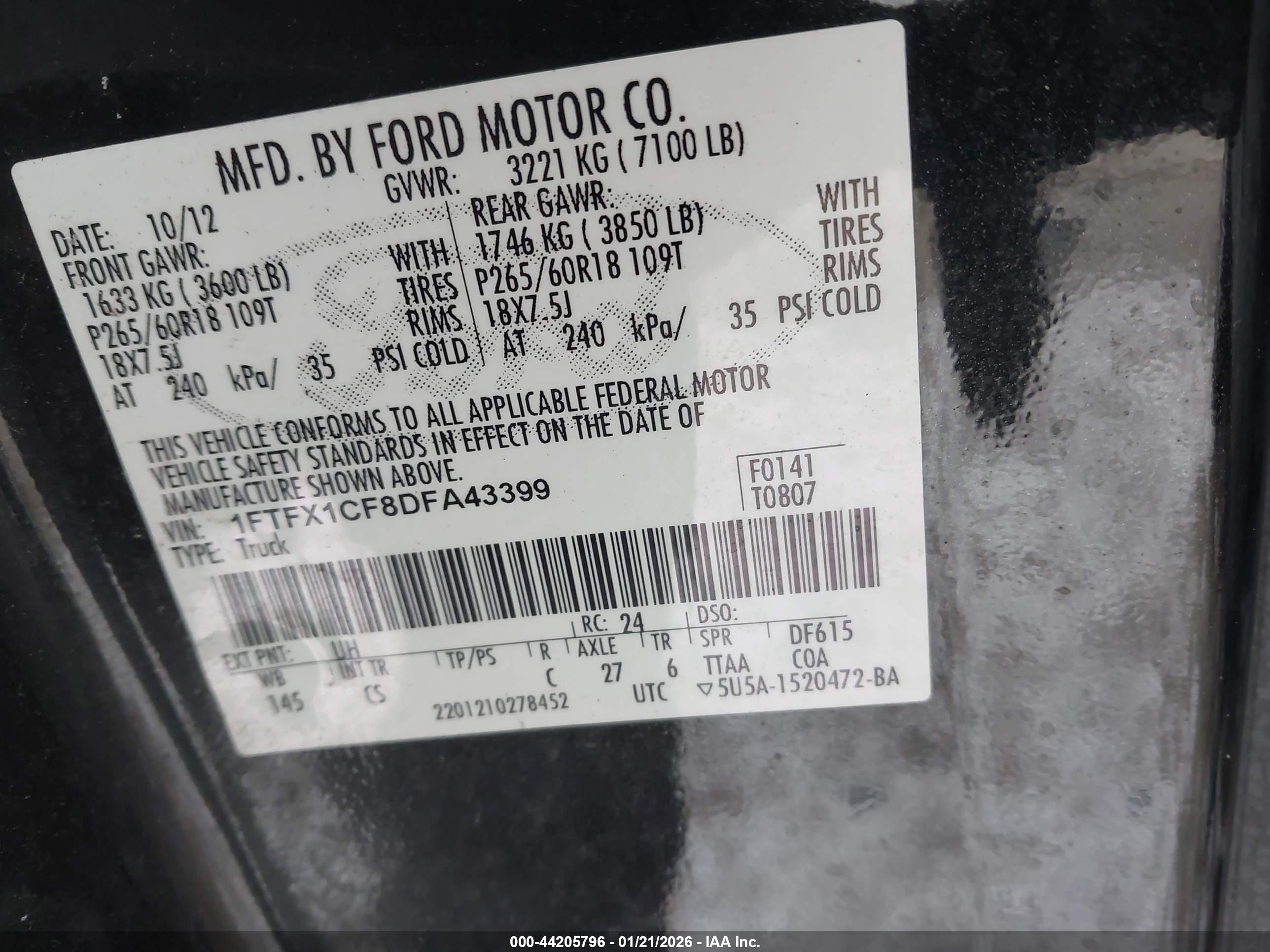 FORD F-150 image 9