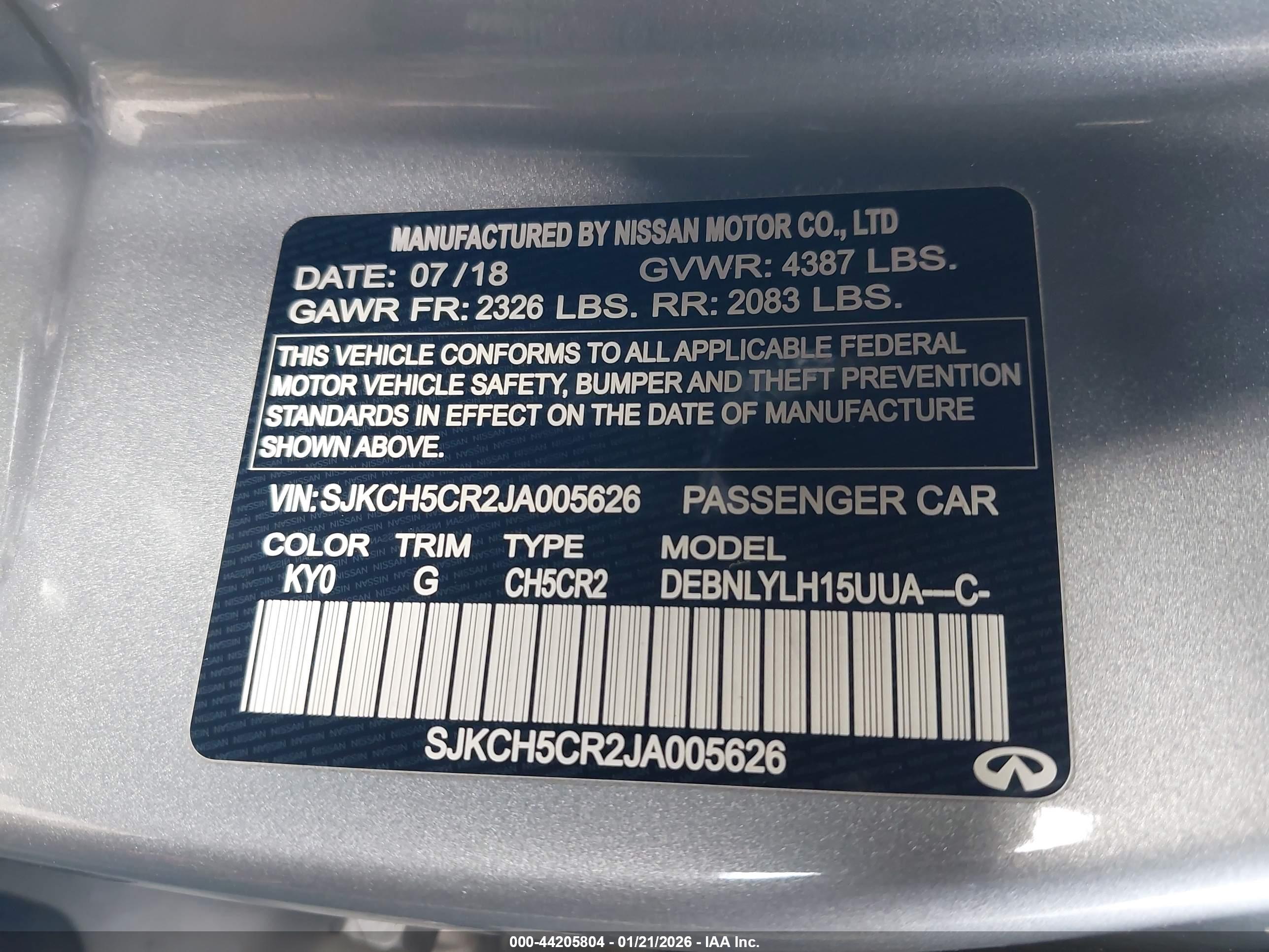 INFINITI QX30 image 9
