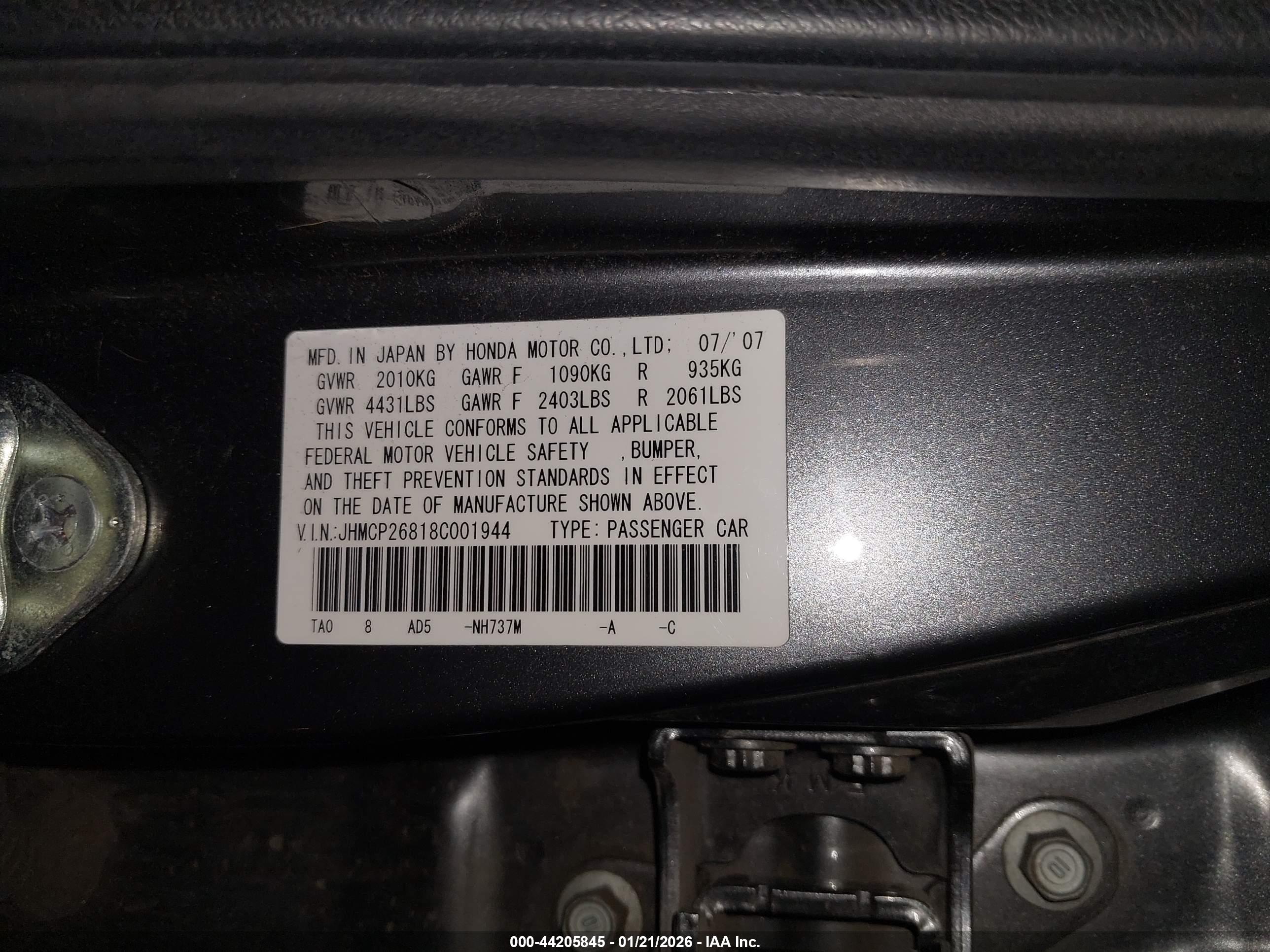 HONDA ACCORD image 9