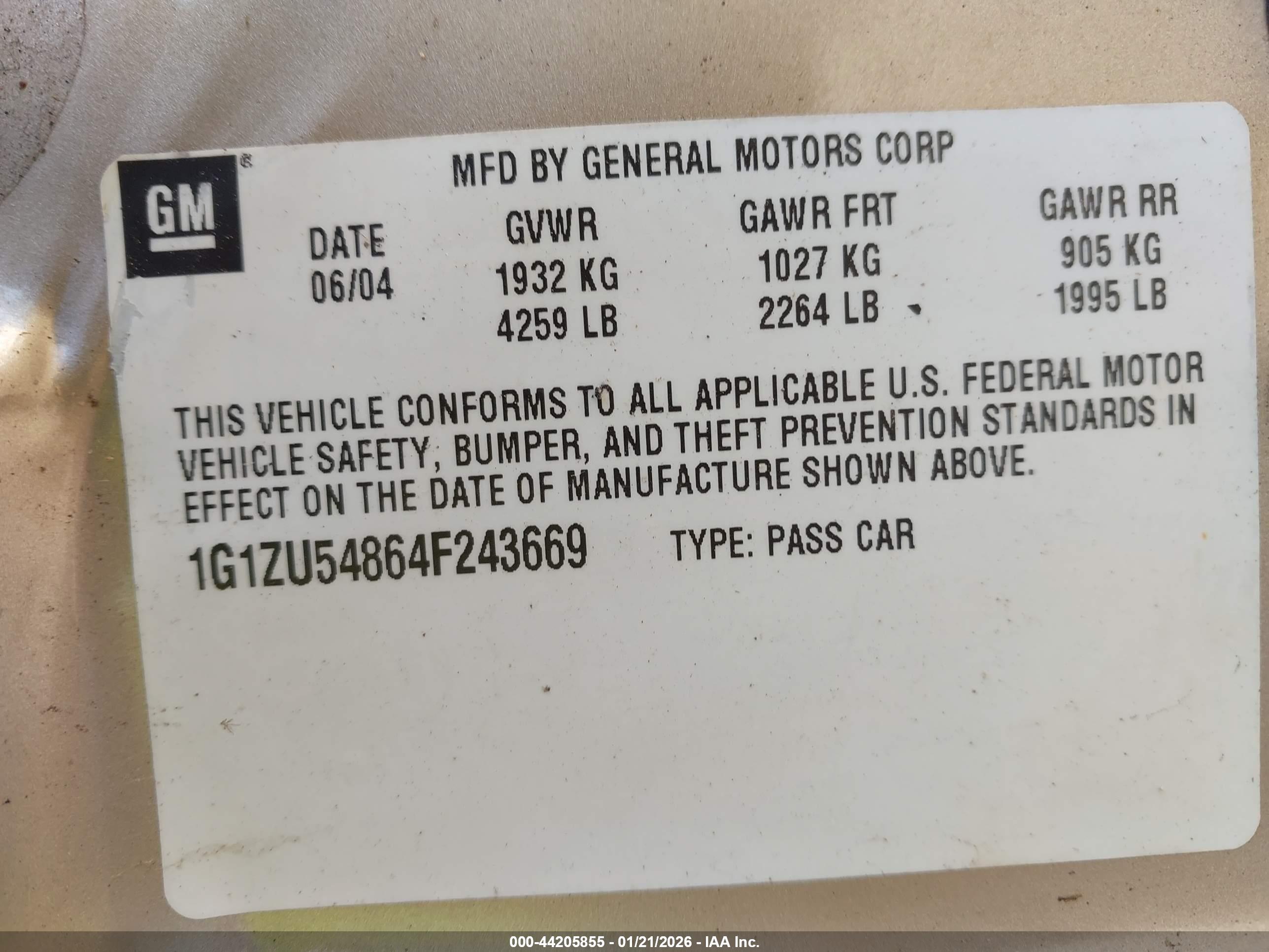 CHEVROLET MALIBU image 9