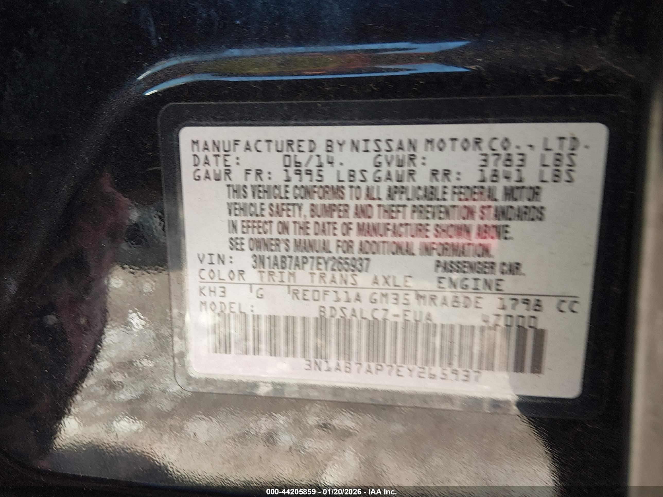 NISSAN SENTRA image 9