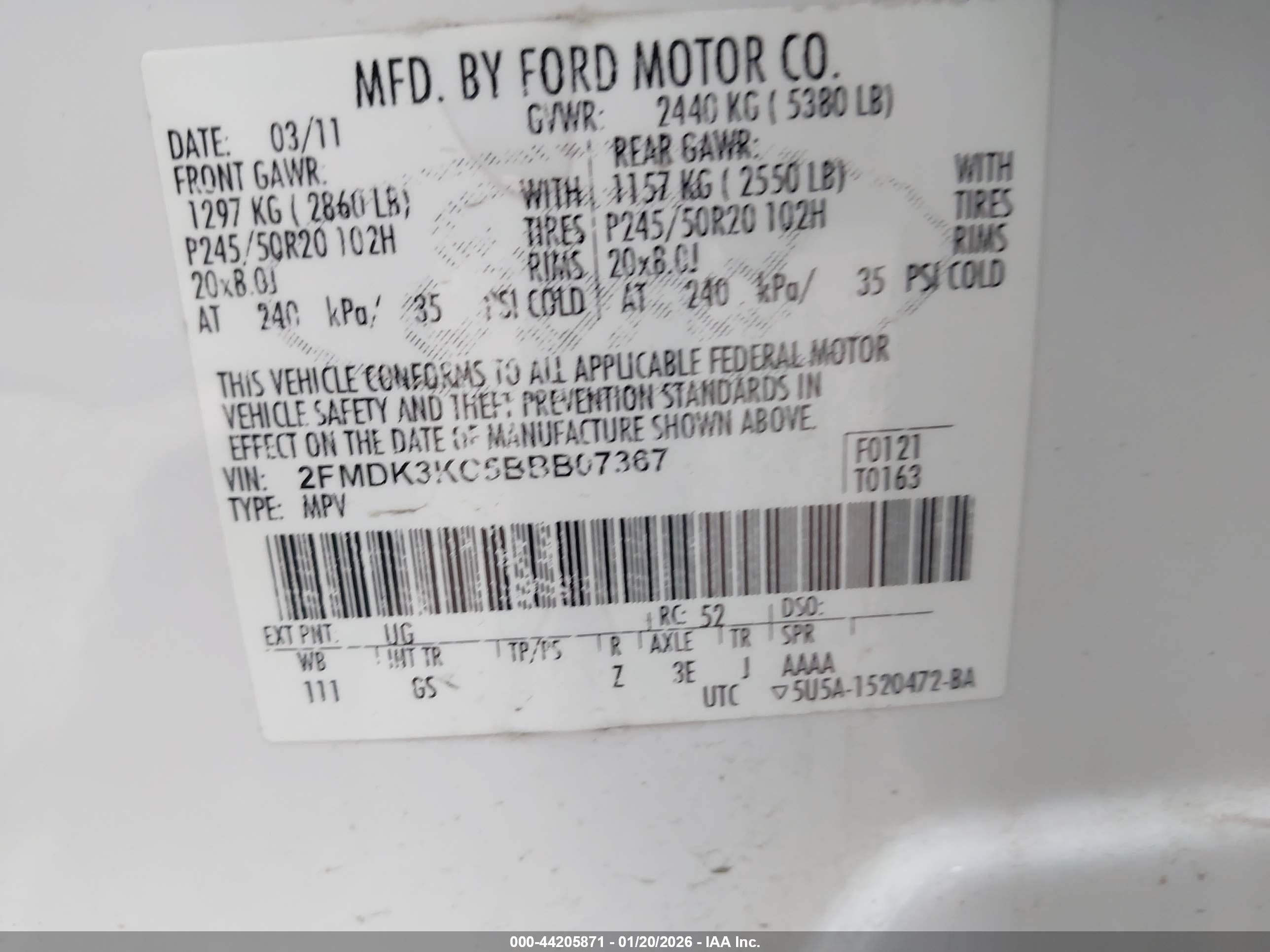 FORD EDGE image 9
