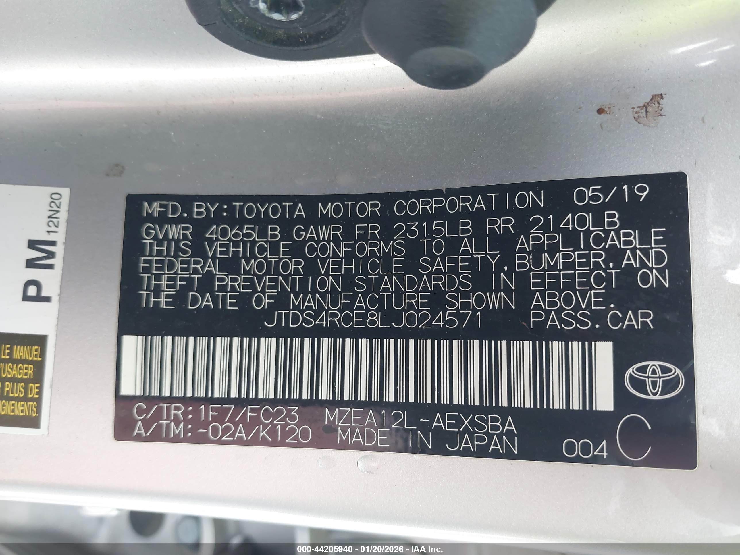 TOYOTA COROLLA image 9