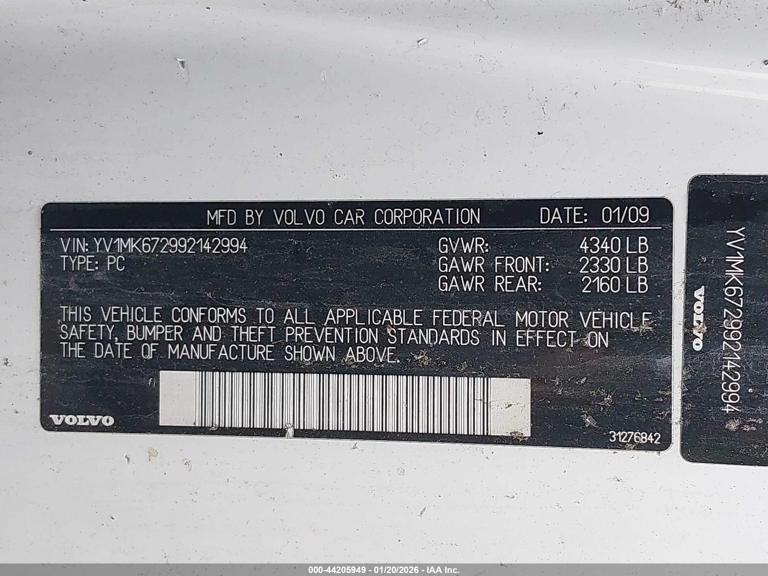 VOLVO C30 image 9