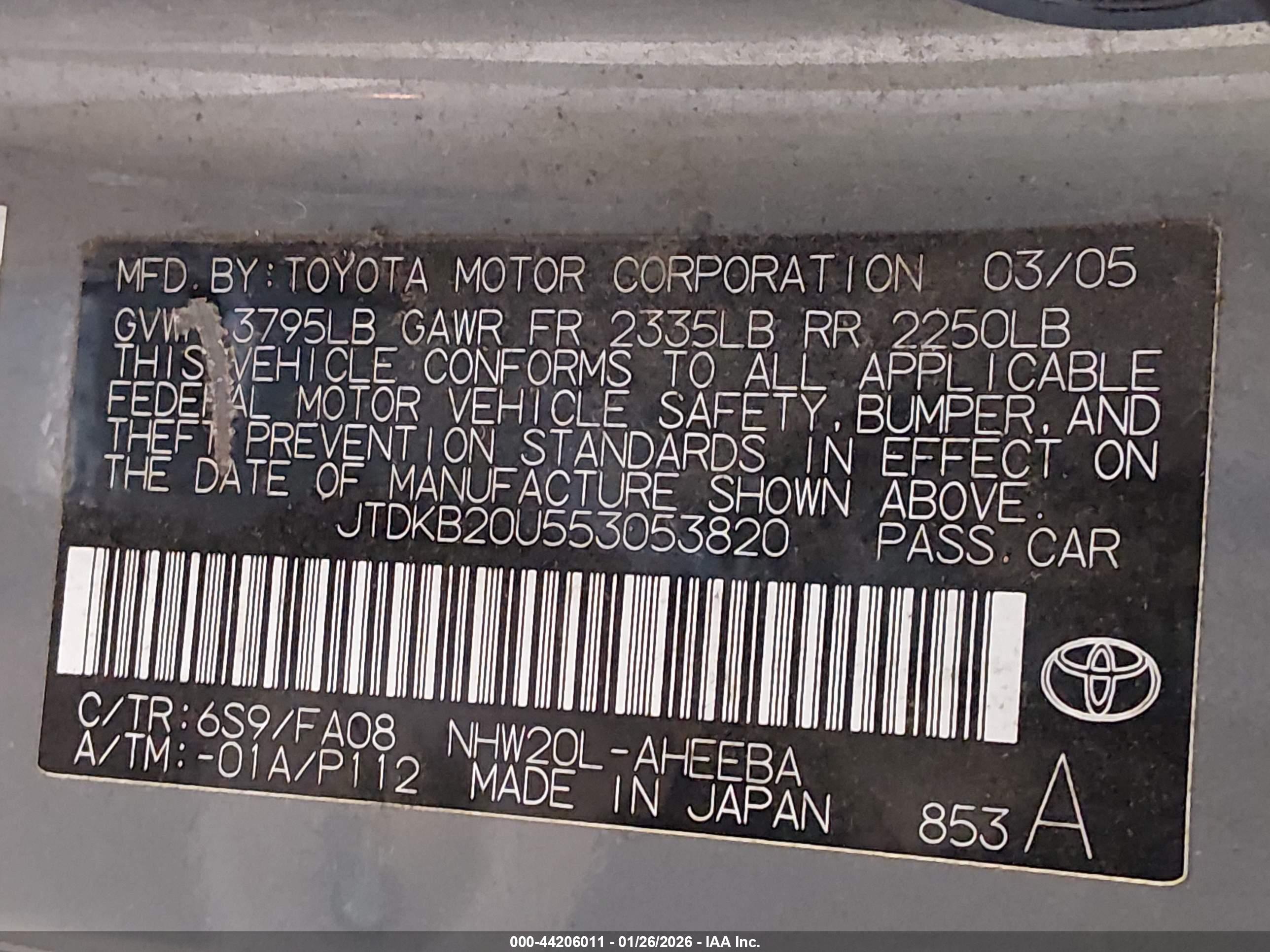 TOYOTA PRIUS image 9