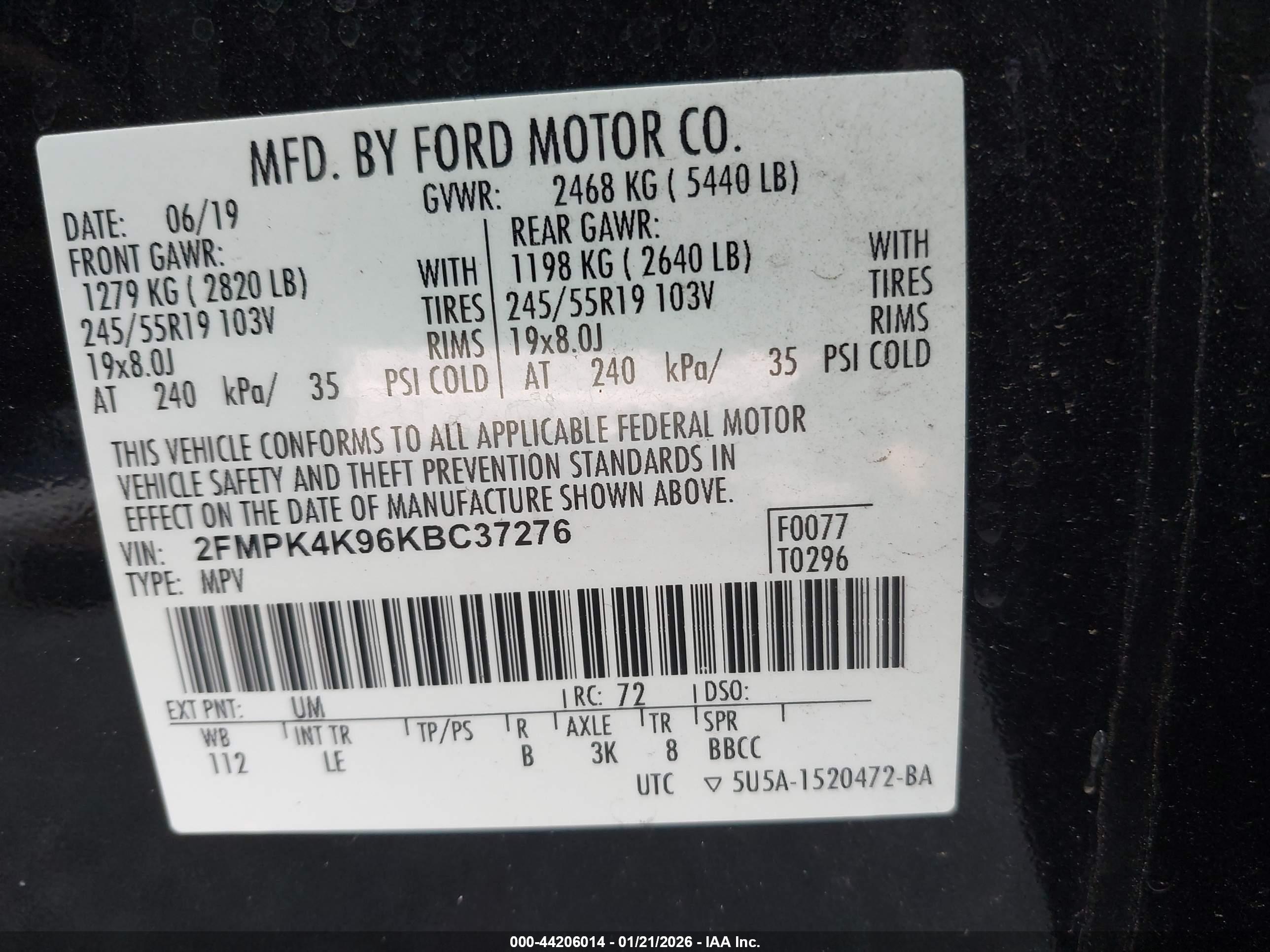 FORD EDGE image 9