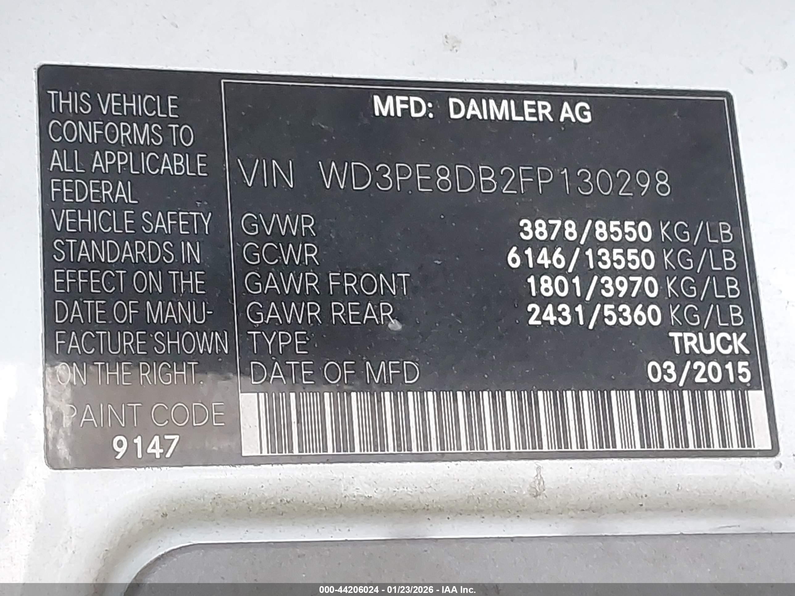 MERCEDES-BENZ SPRINTER image 9