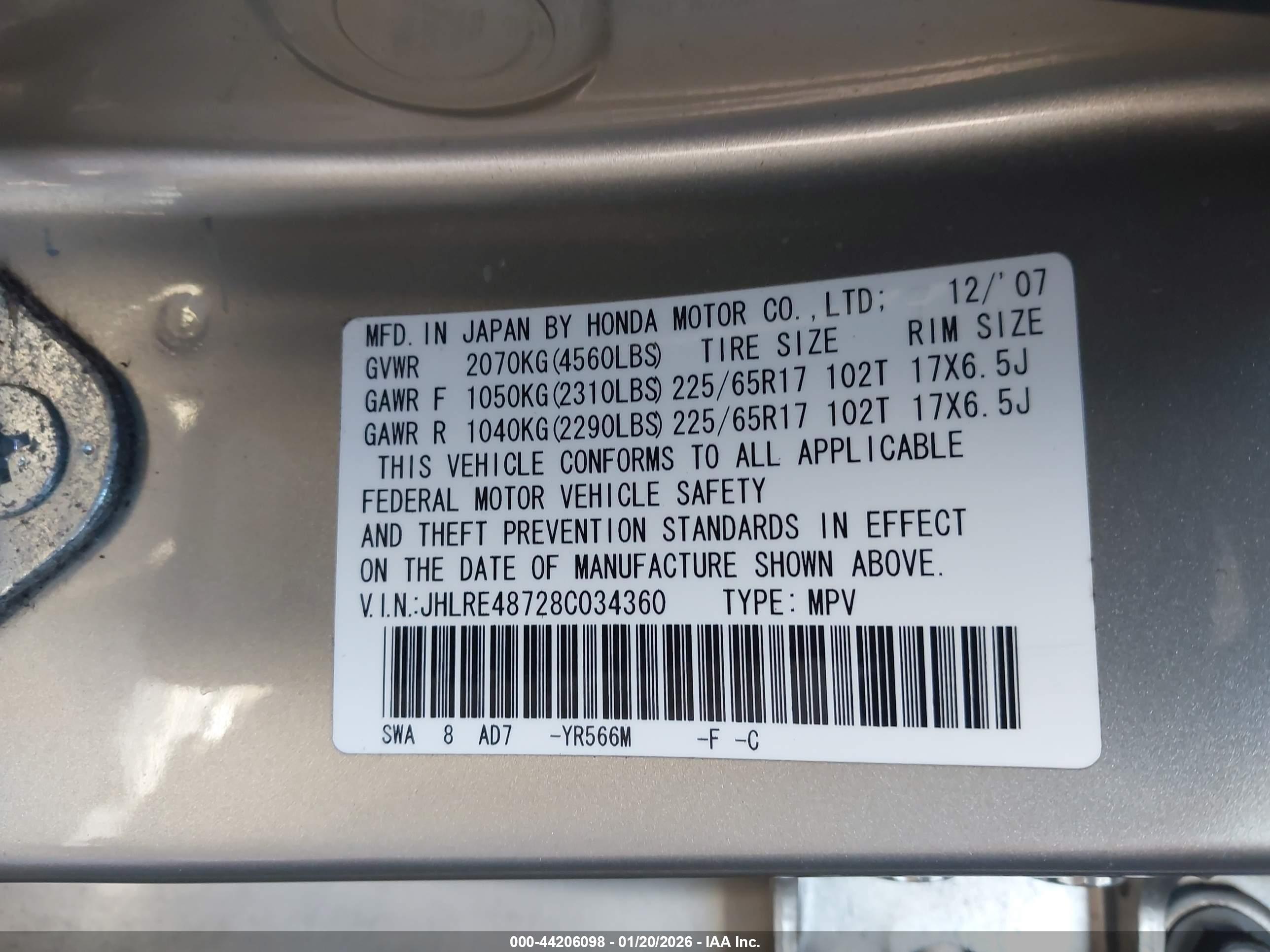 HONDA CR-V image 9
