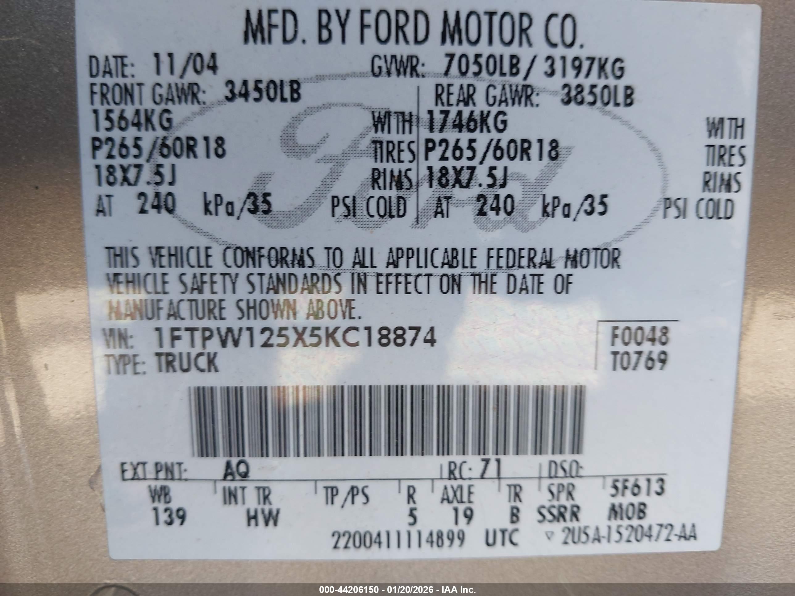 FORD F-150 image 9