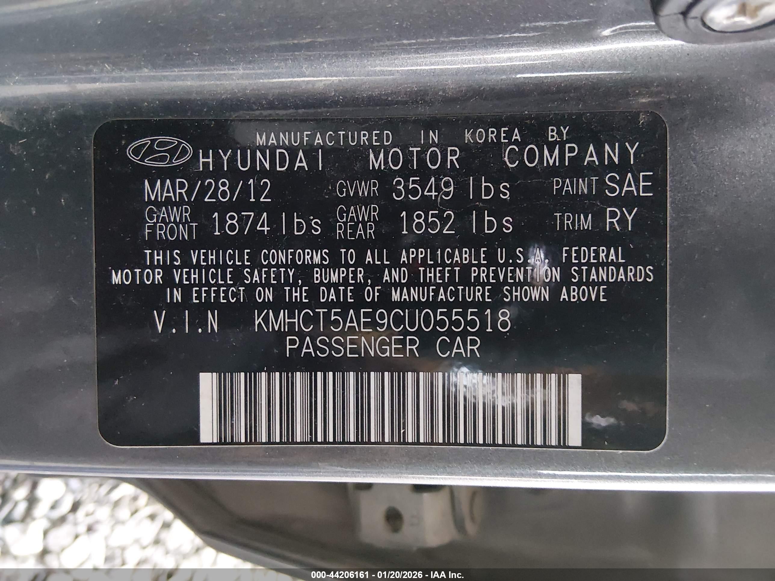 HYUNDAI ACCENT image 9