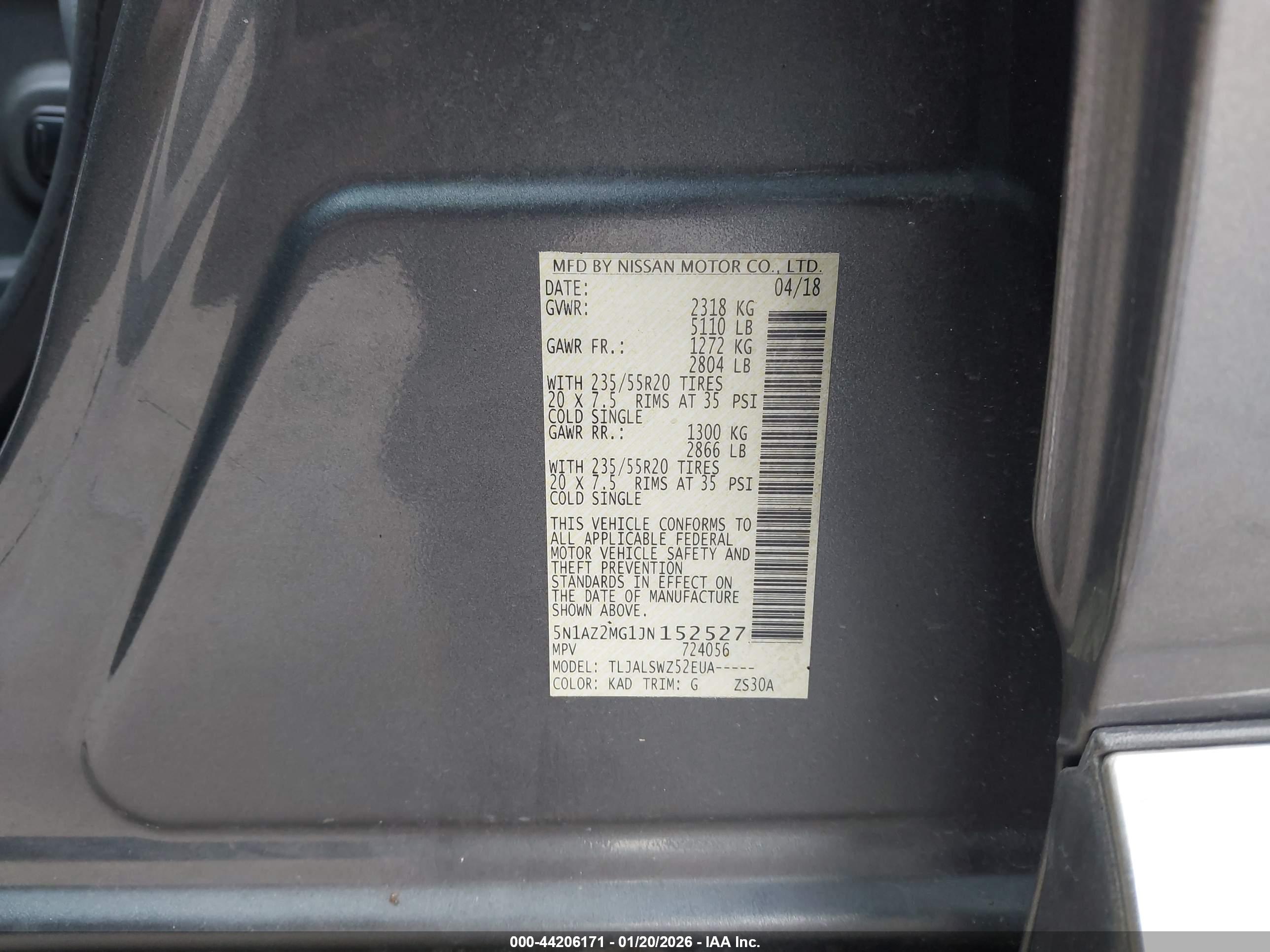 NISSAN MURANO image 9