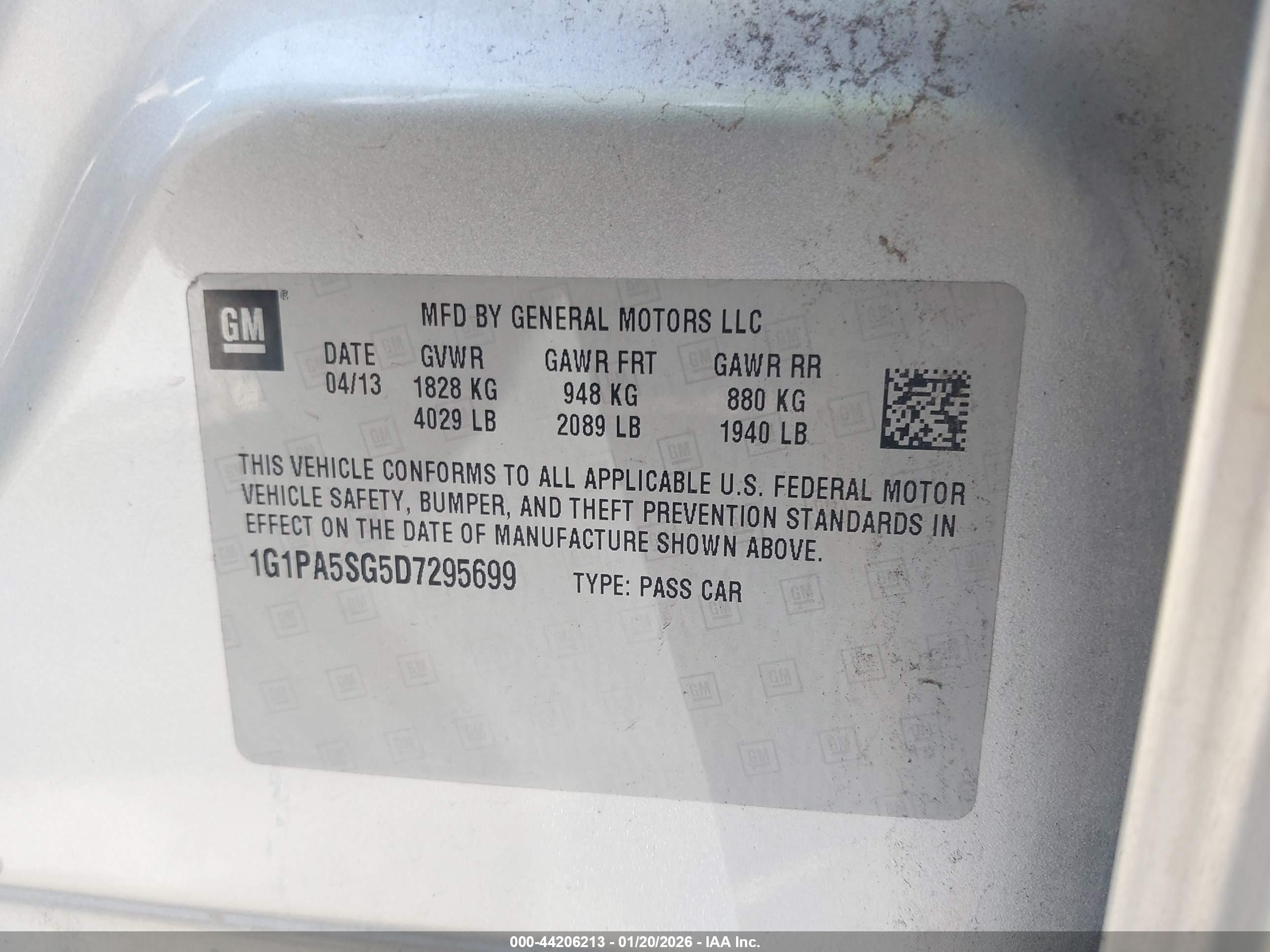 CHEVROLET CRUZE image 9