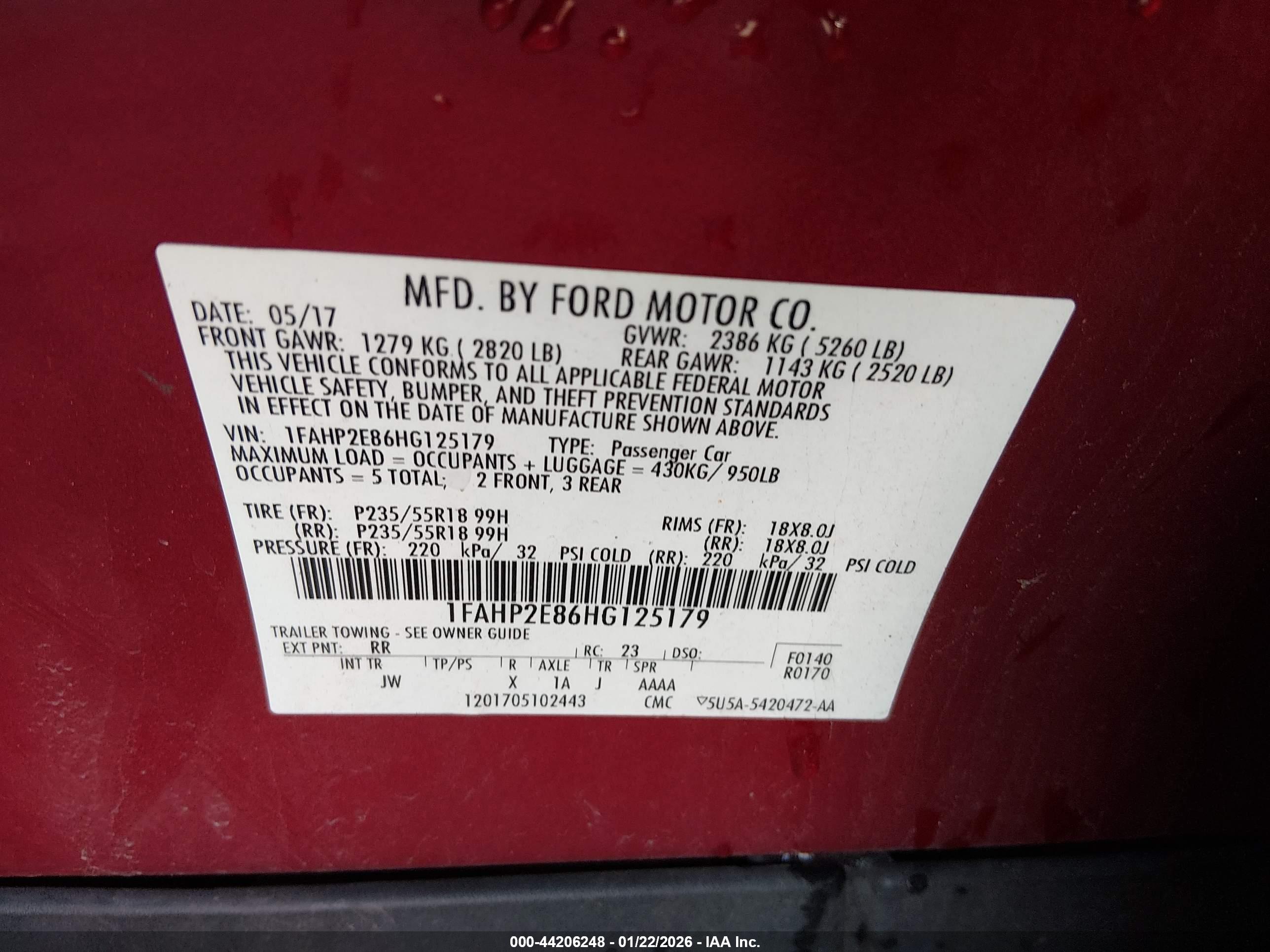 FORD TAURUS image 9