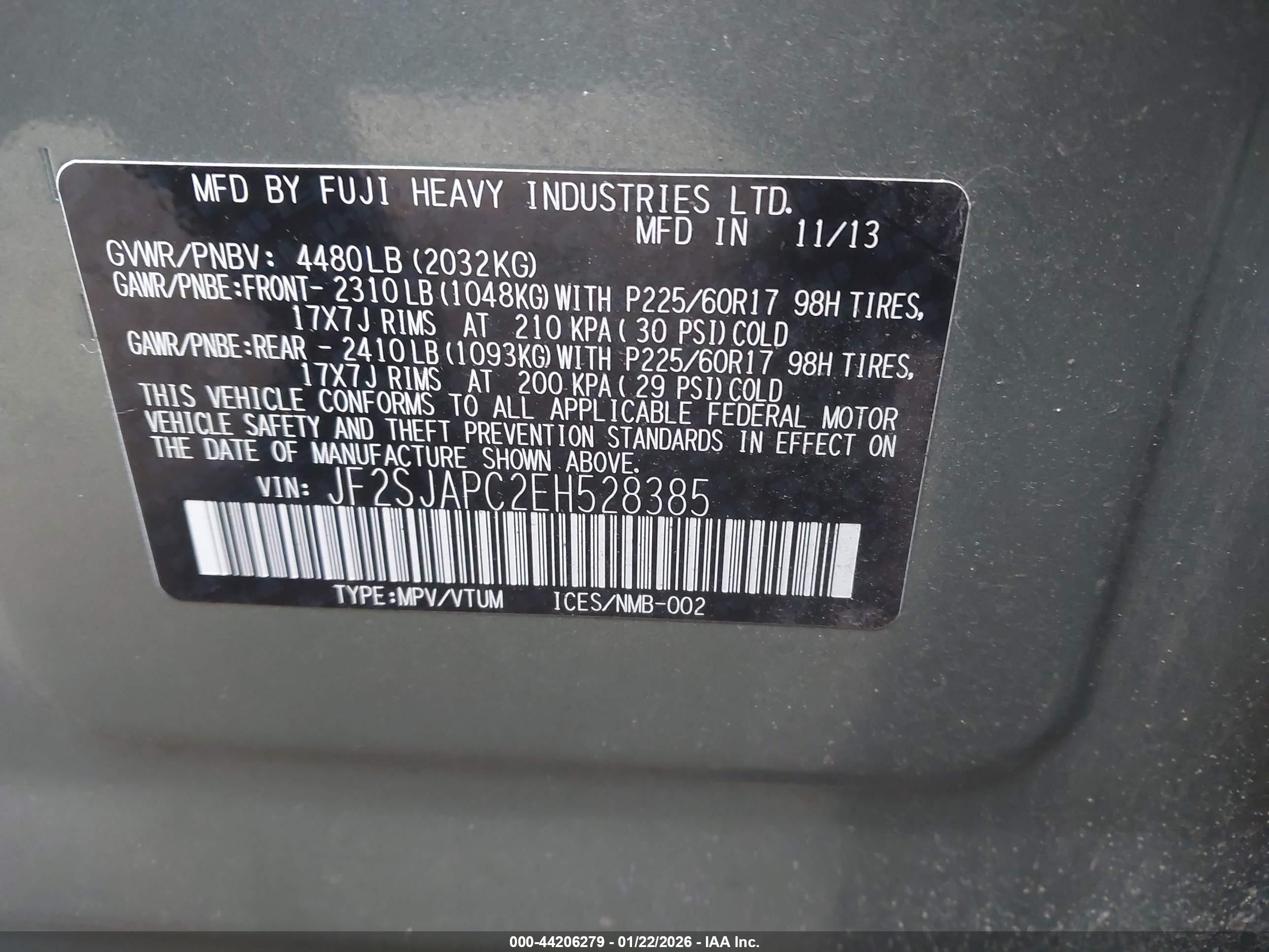 SUBARU FORESTER image 9