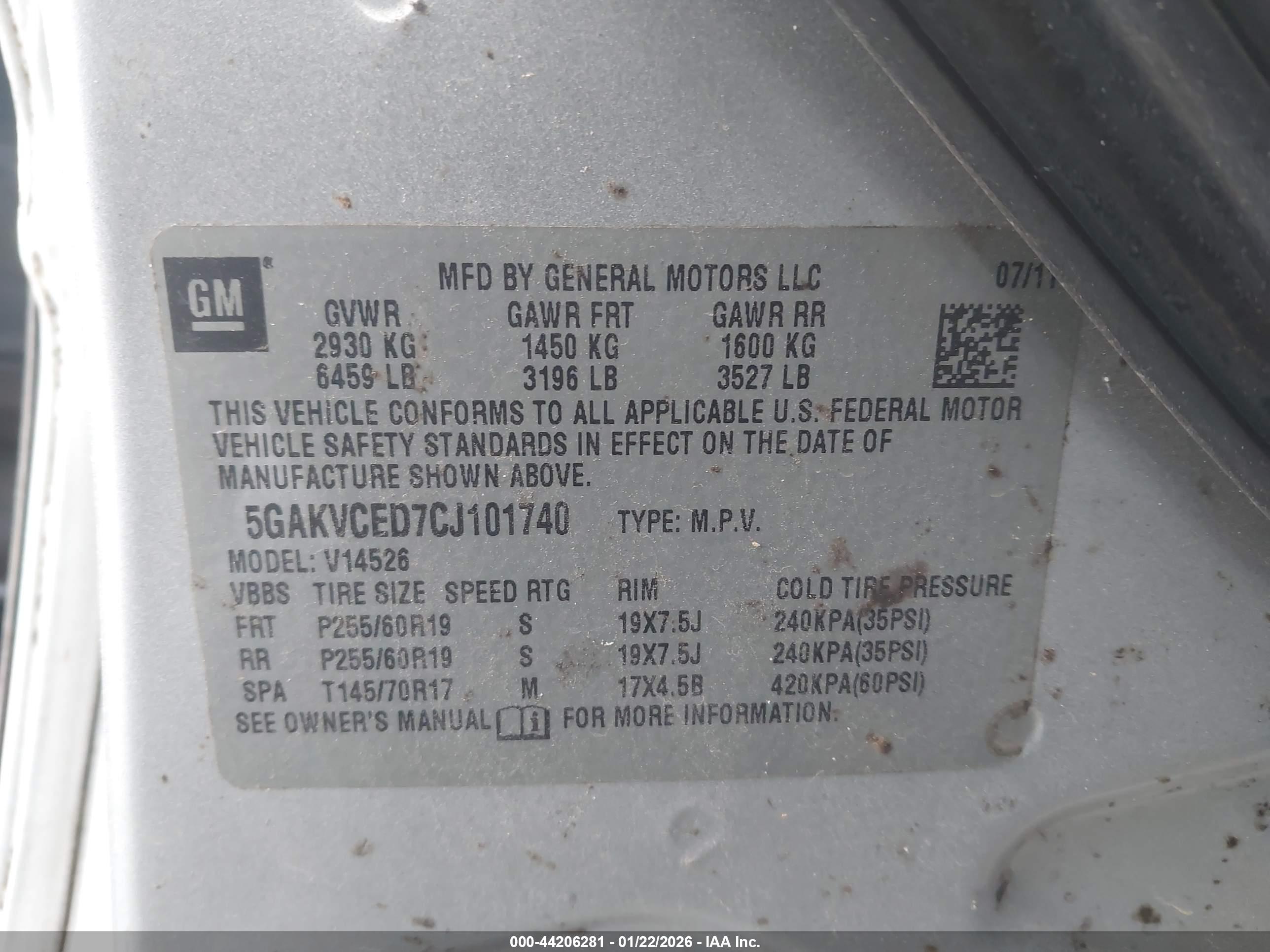 BUICK ENCLAVE image 9