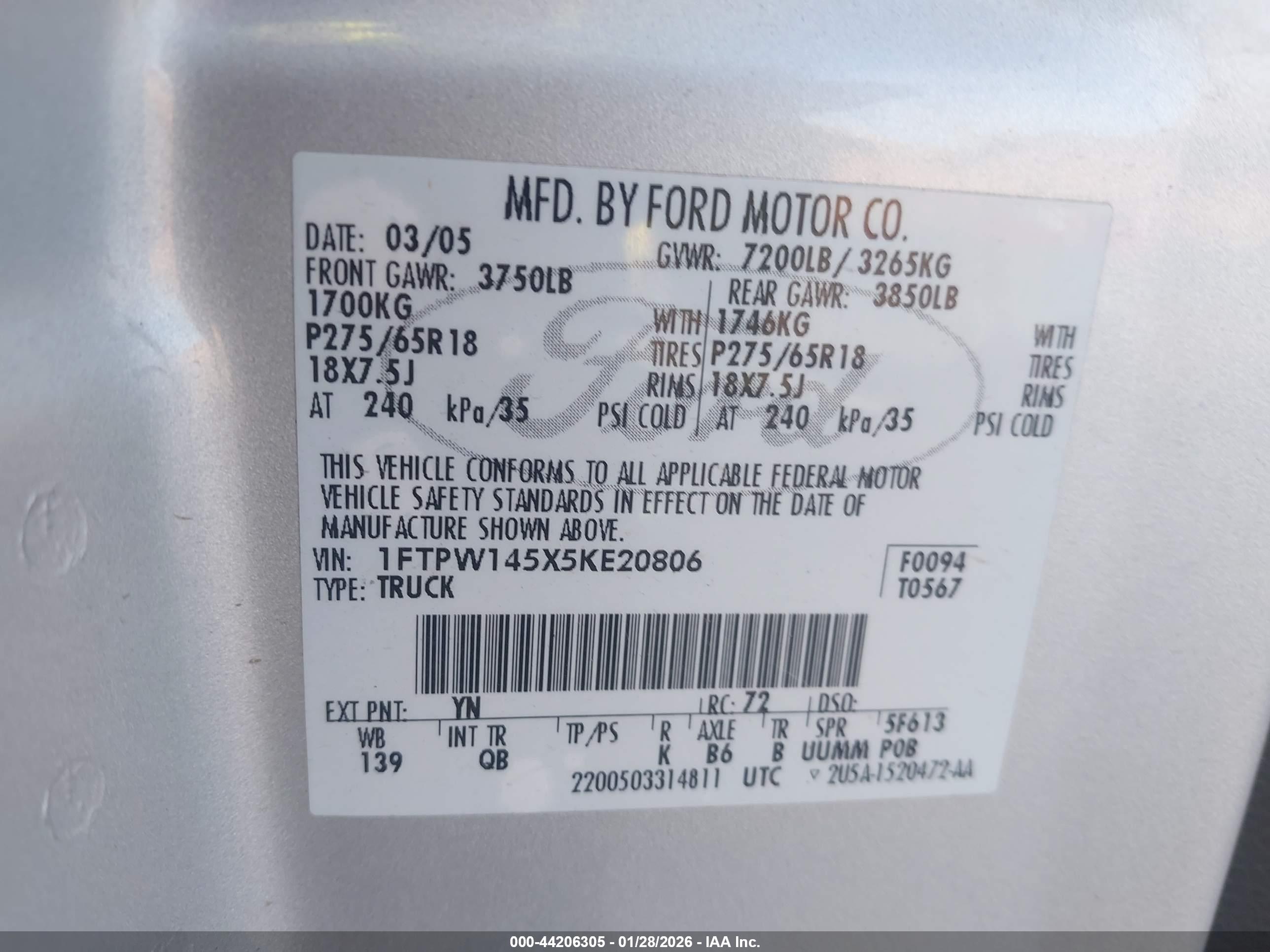 FORD F-150 image 9