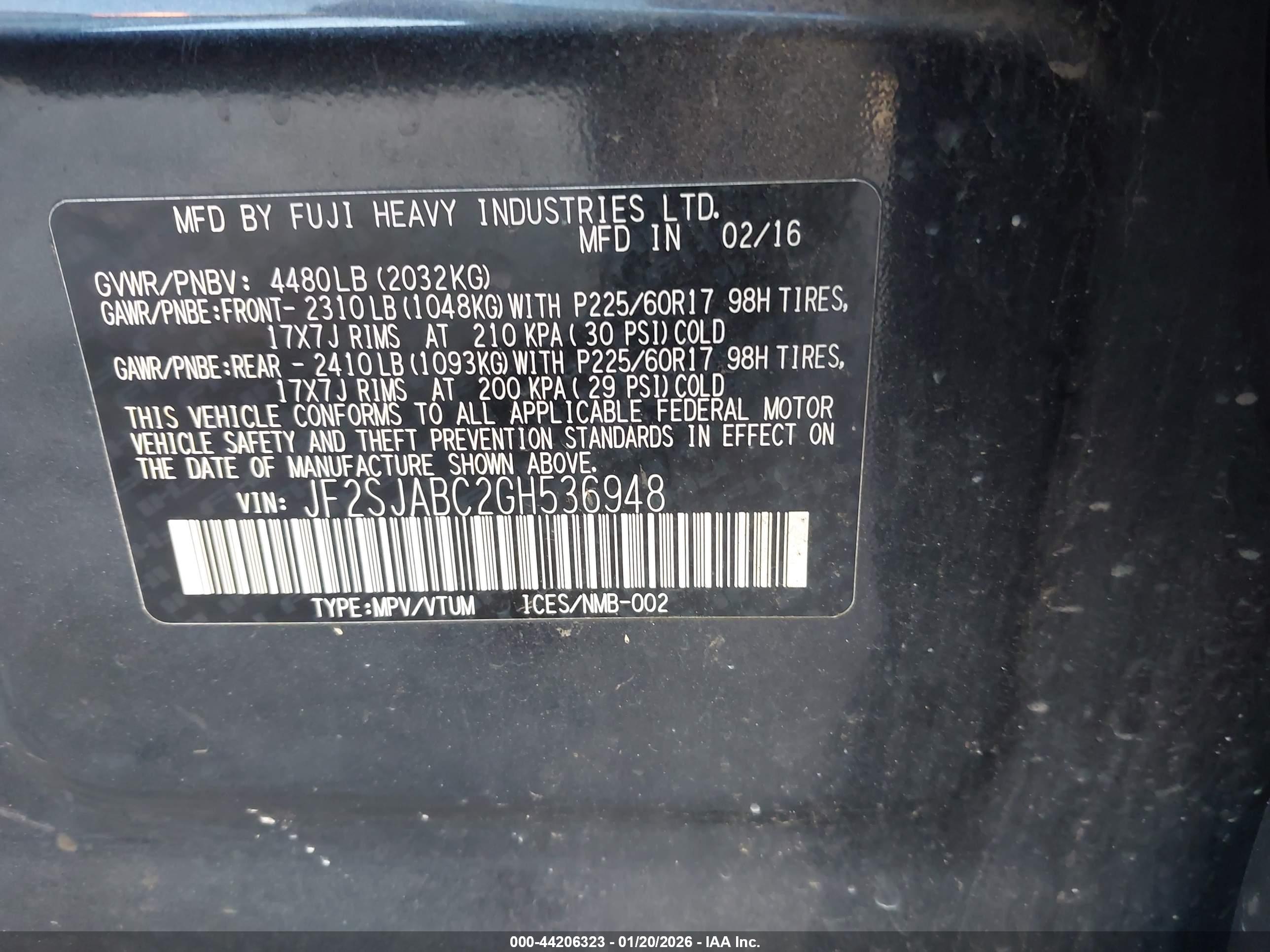 SUBARU FORESTER image 9