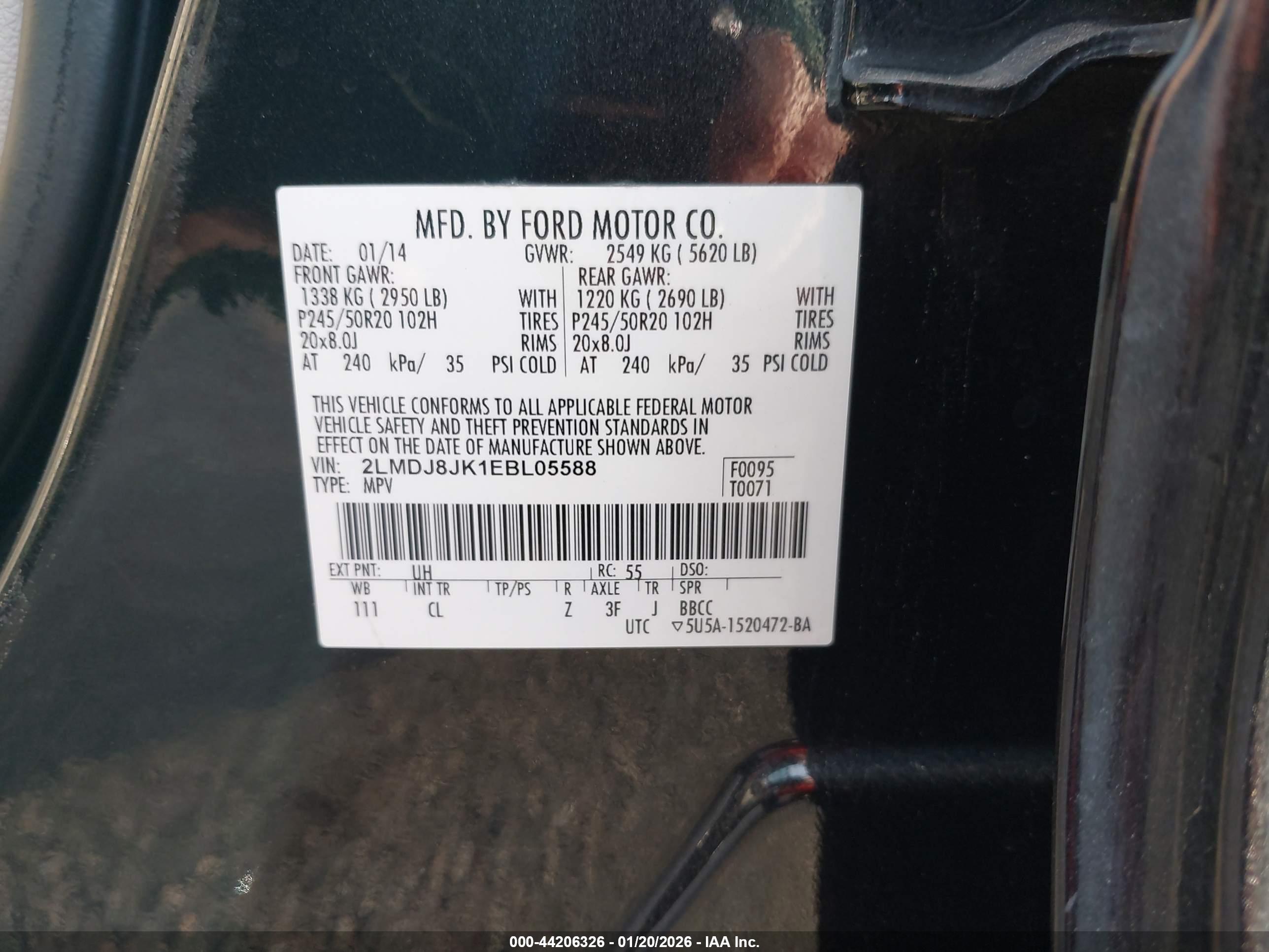 LINCOLN MKX image 9