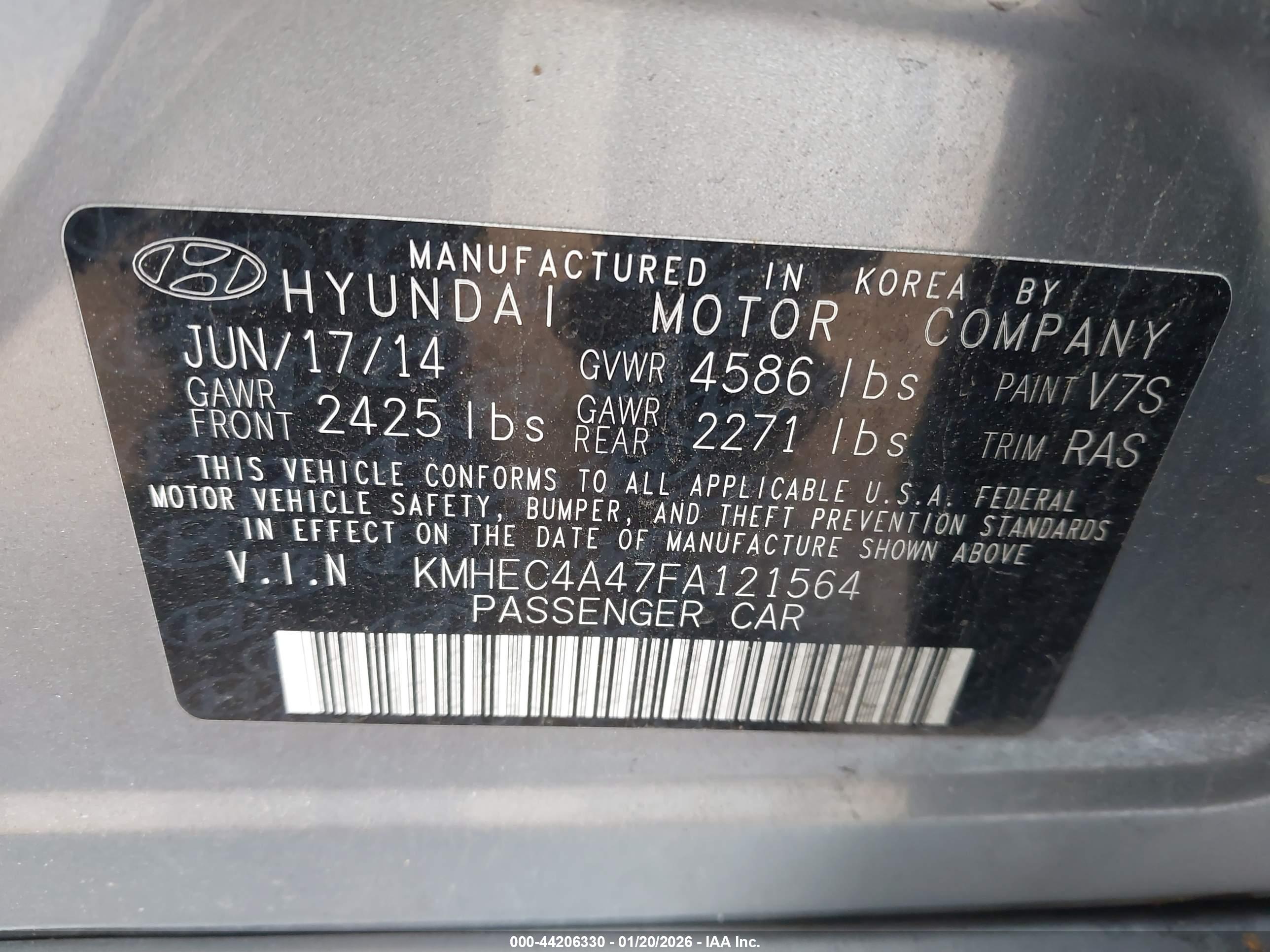 HYUNDAI SONATA image 9