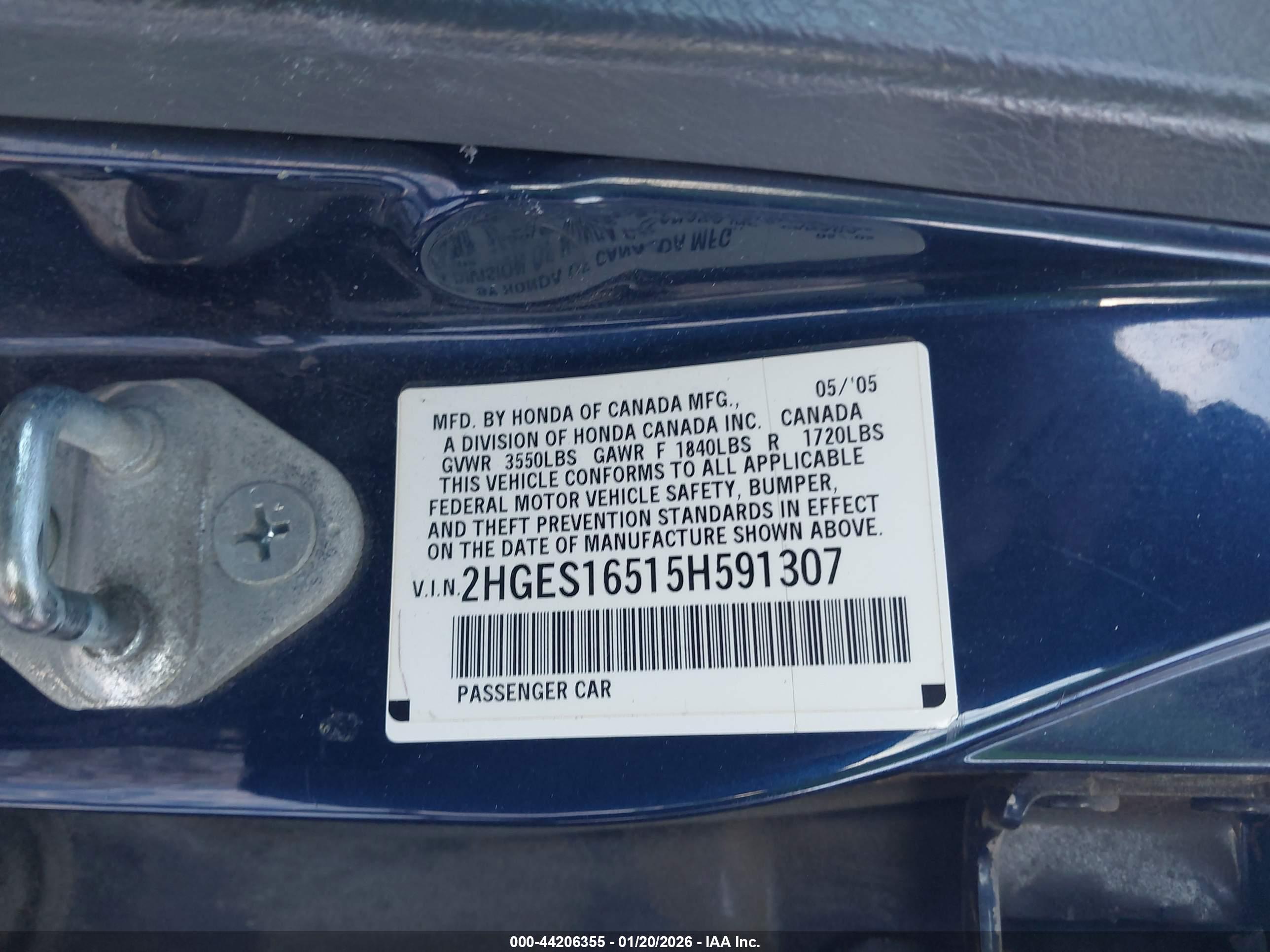 HONDA CIVIC image 9