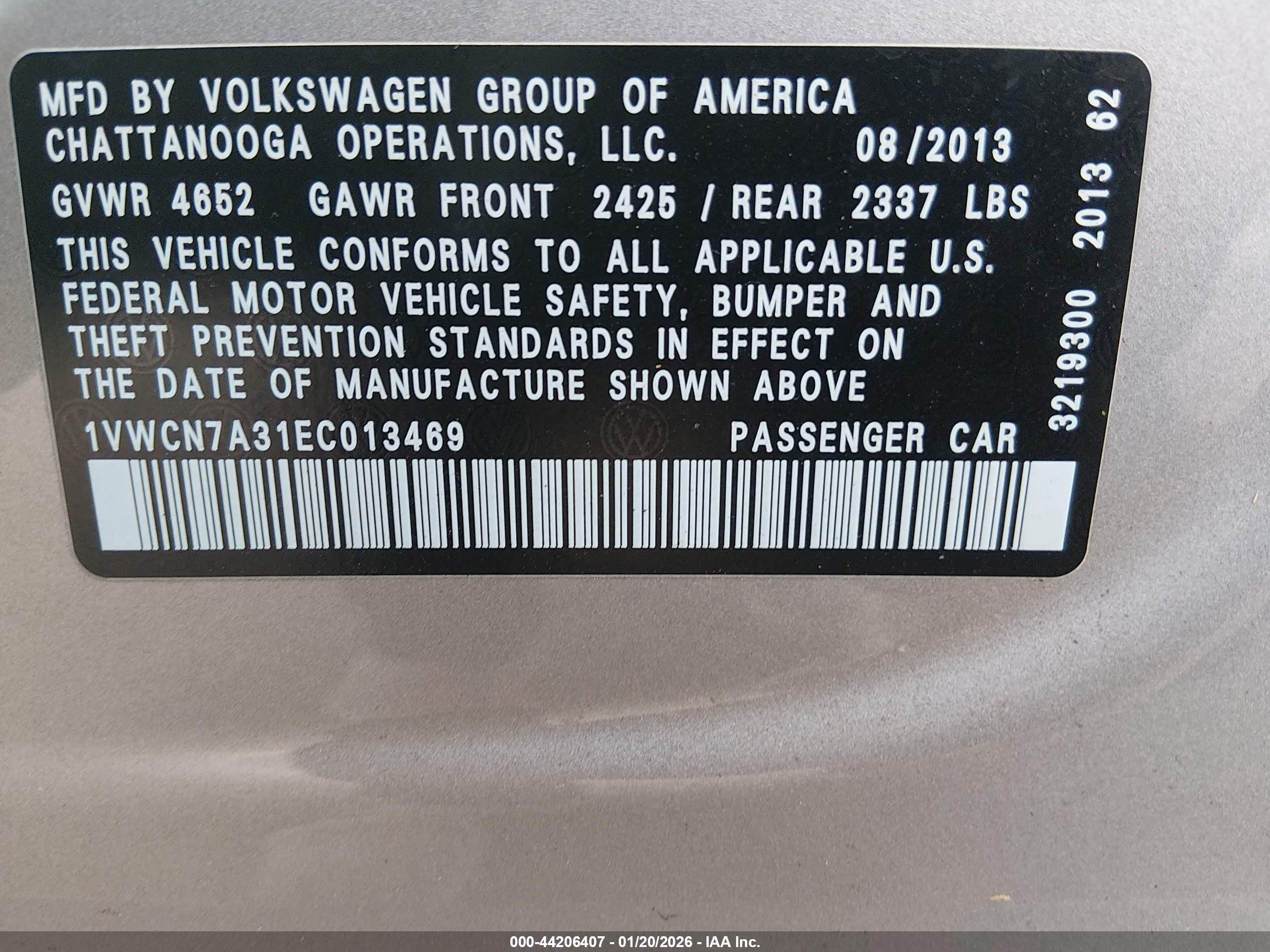 VOLKSWAGEN PASSAT image 9