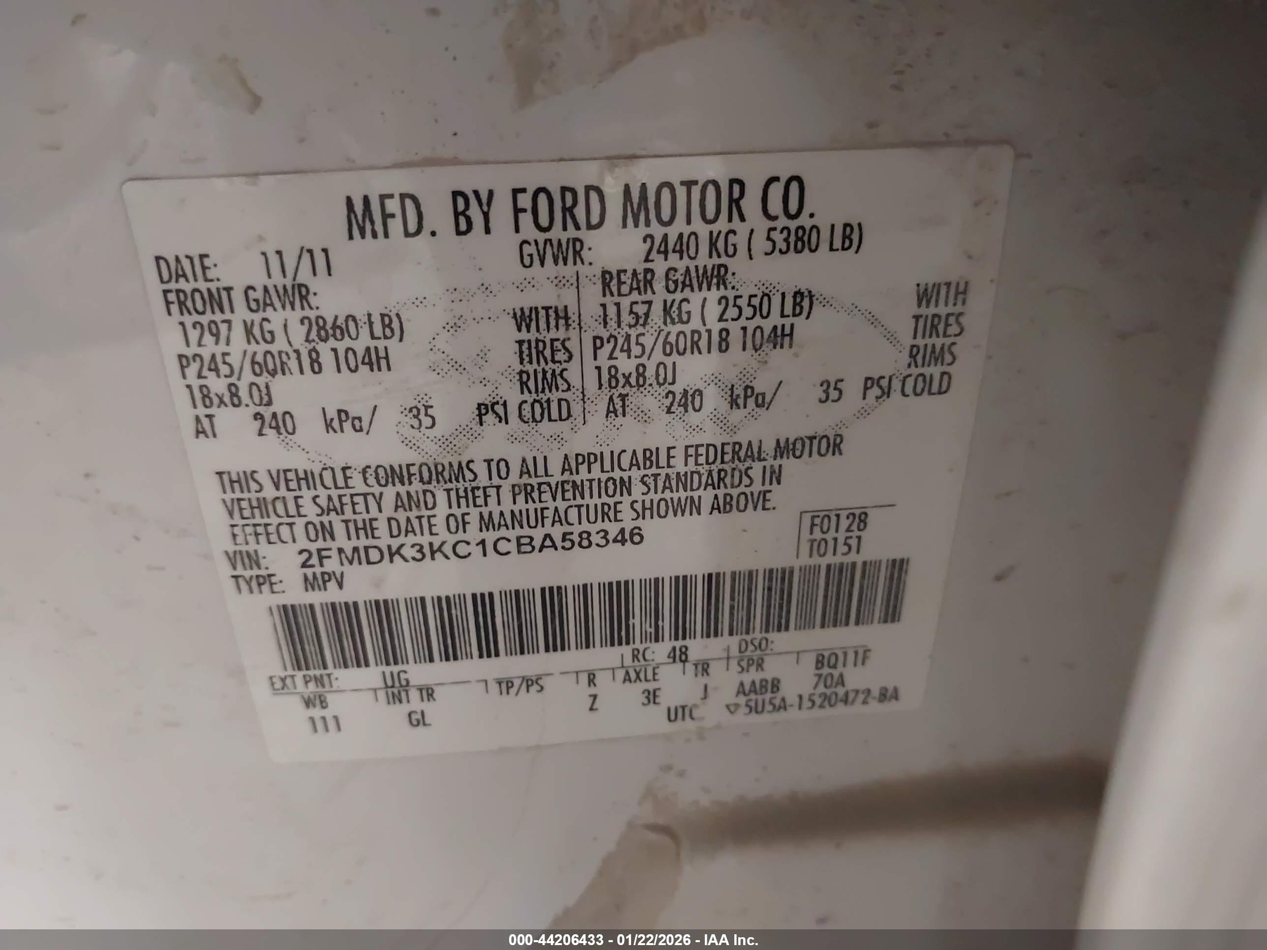 FORD EDGE image 9