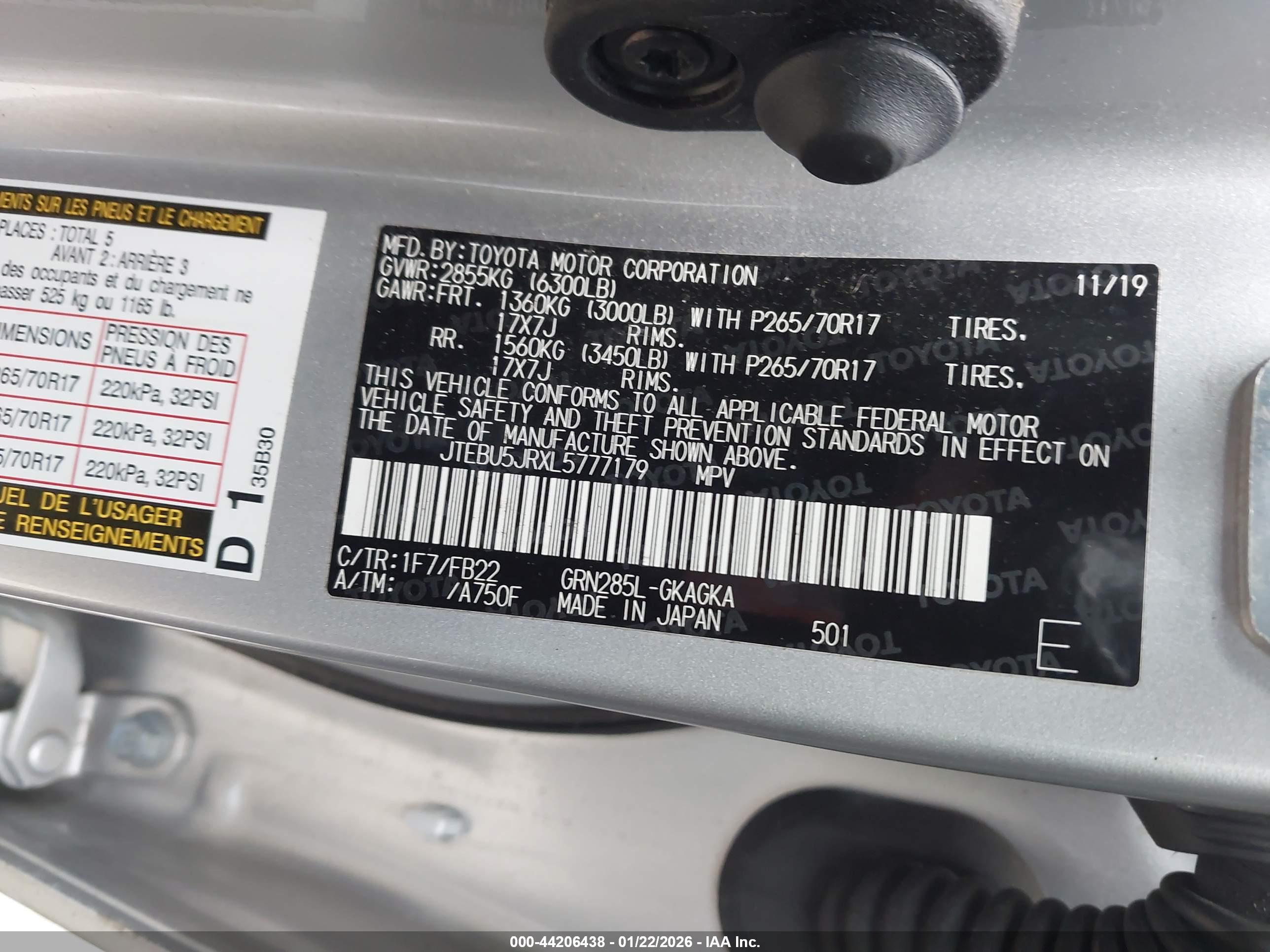 TOYOTA 4RUNNER image 9