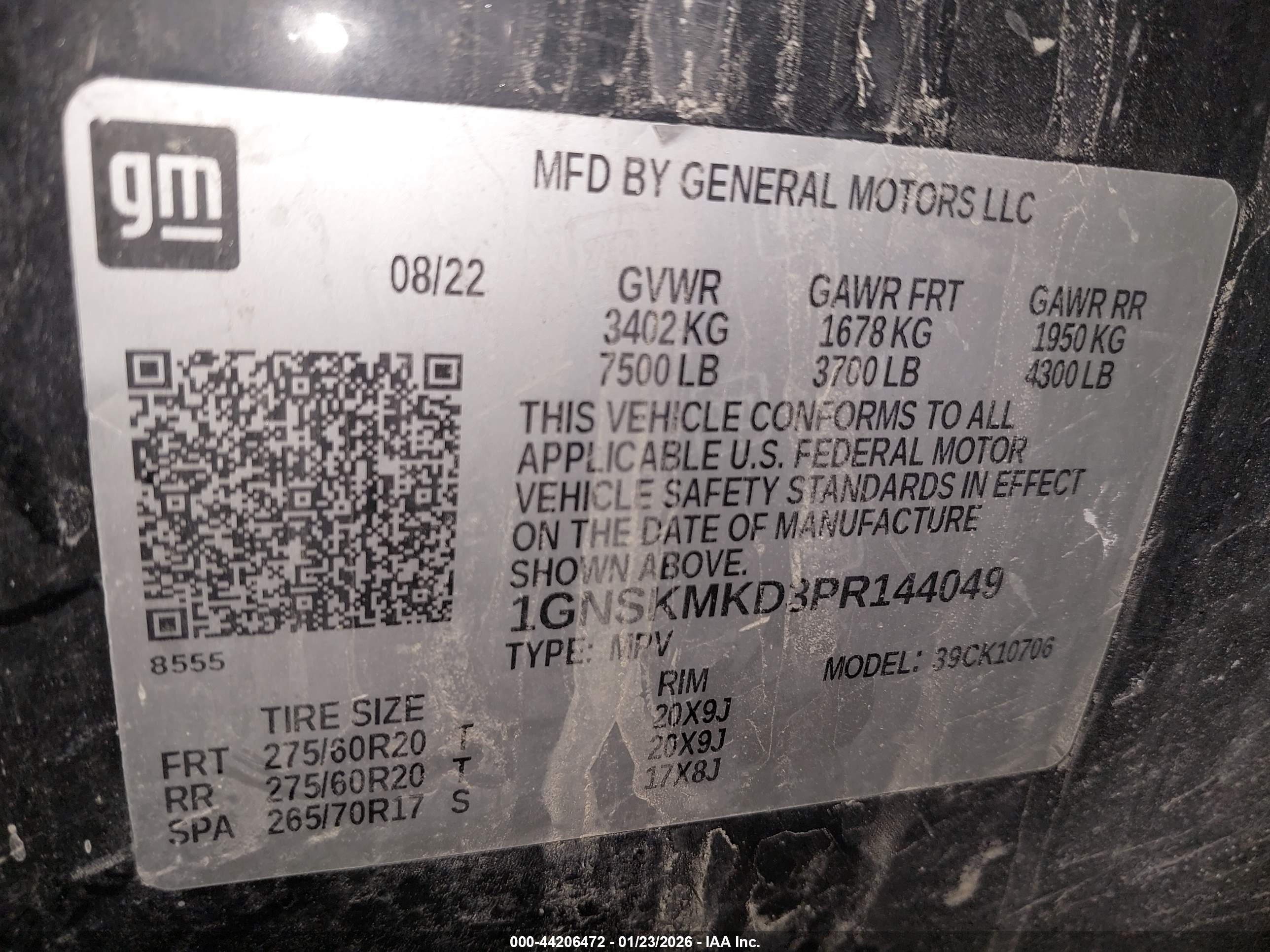 CHEVROLET TAHOE image 9