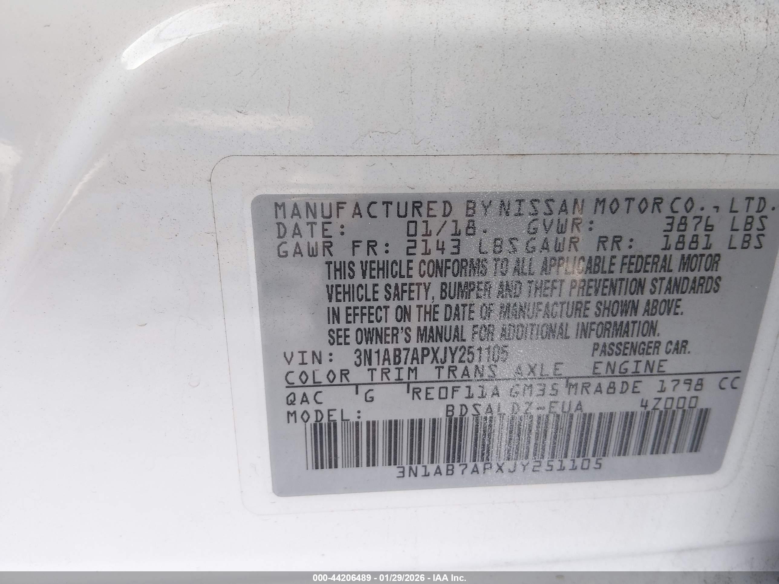 NISSAN SENTRA image 9