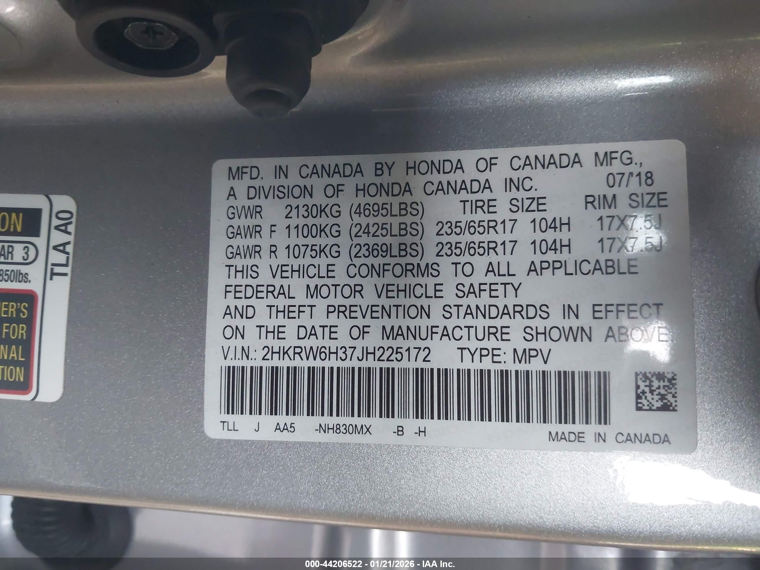 HONDA CR-V image 9