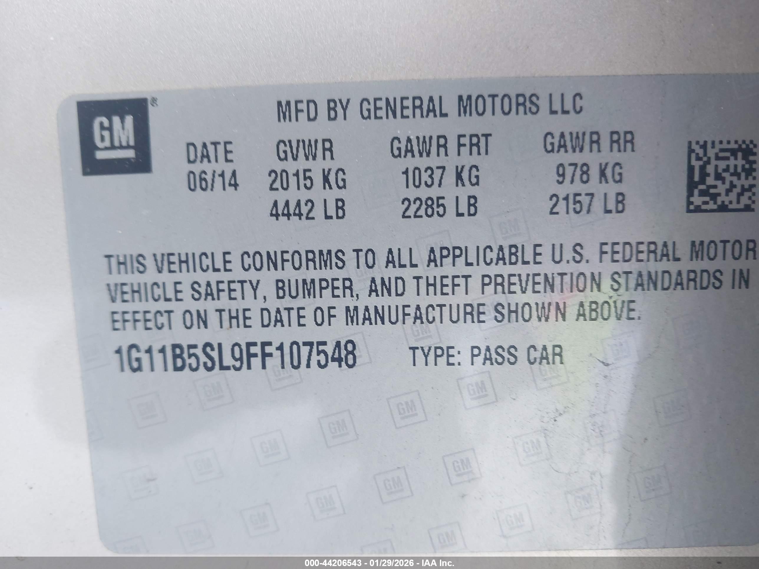 CHEVROLET MALIBU image 9