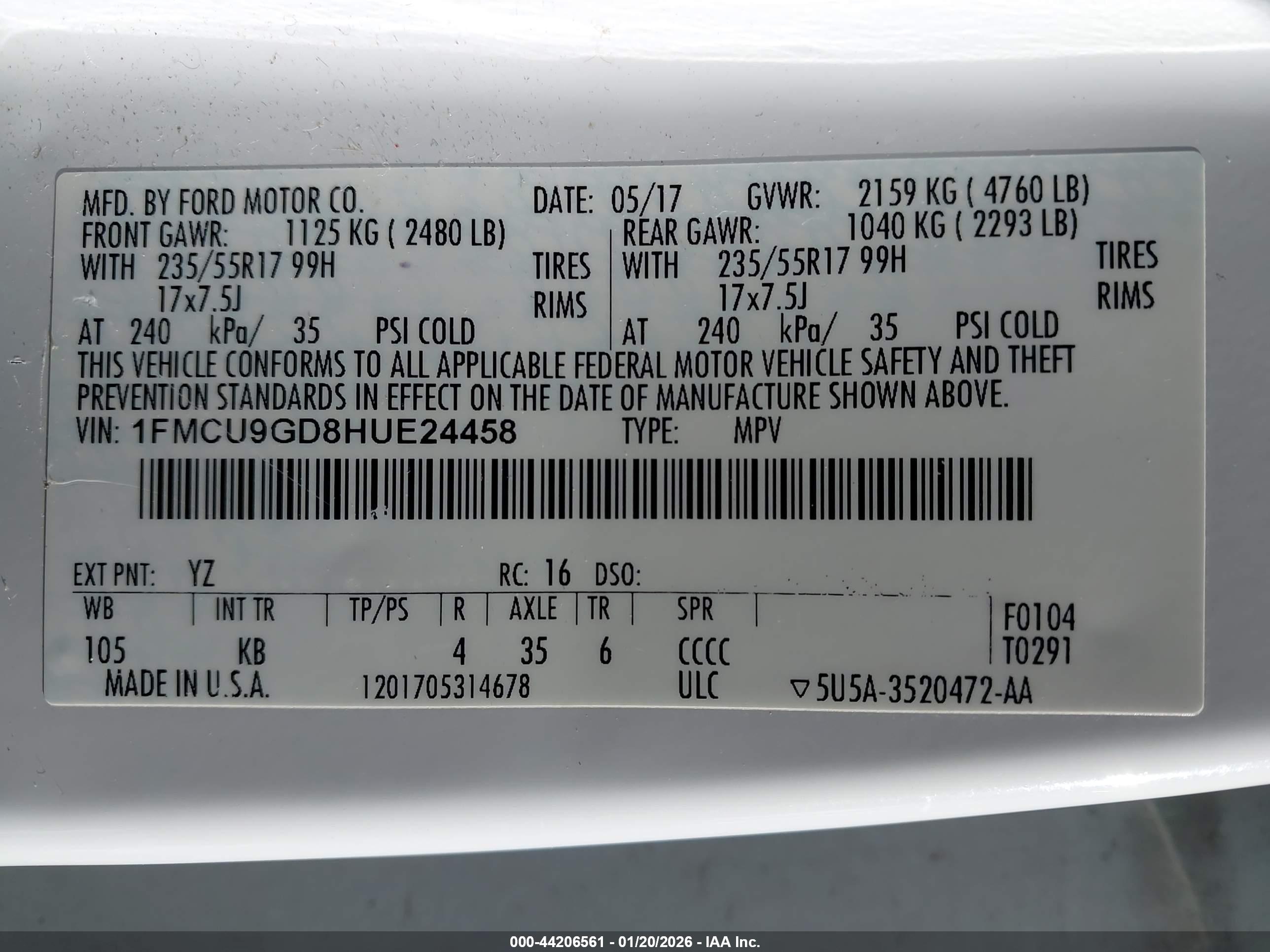 FORD ESCAPE image 9