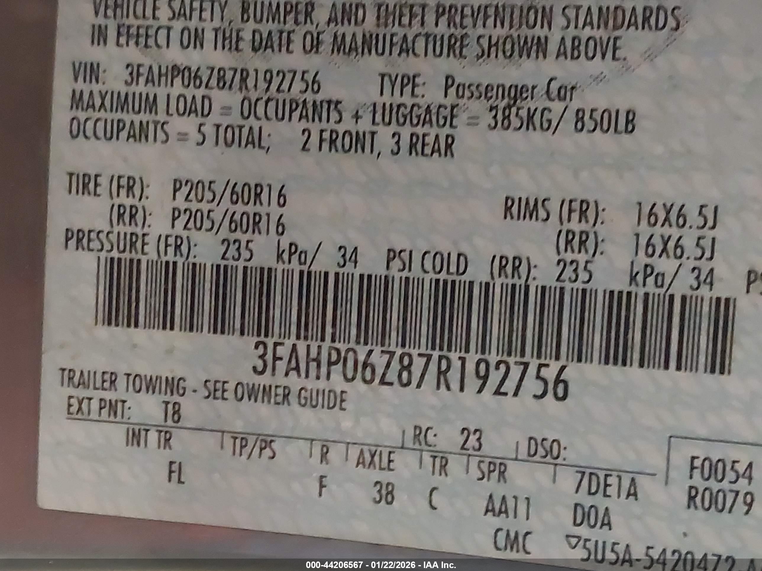 FORD FUSION image 9