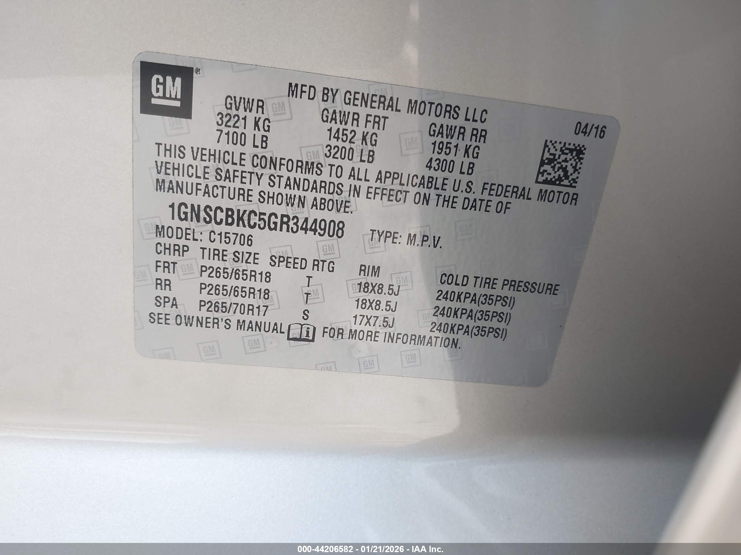 CHEVROLET TAHOE image 9