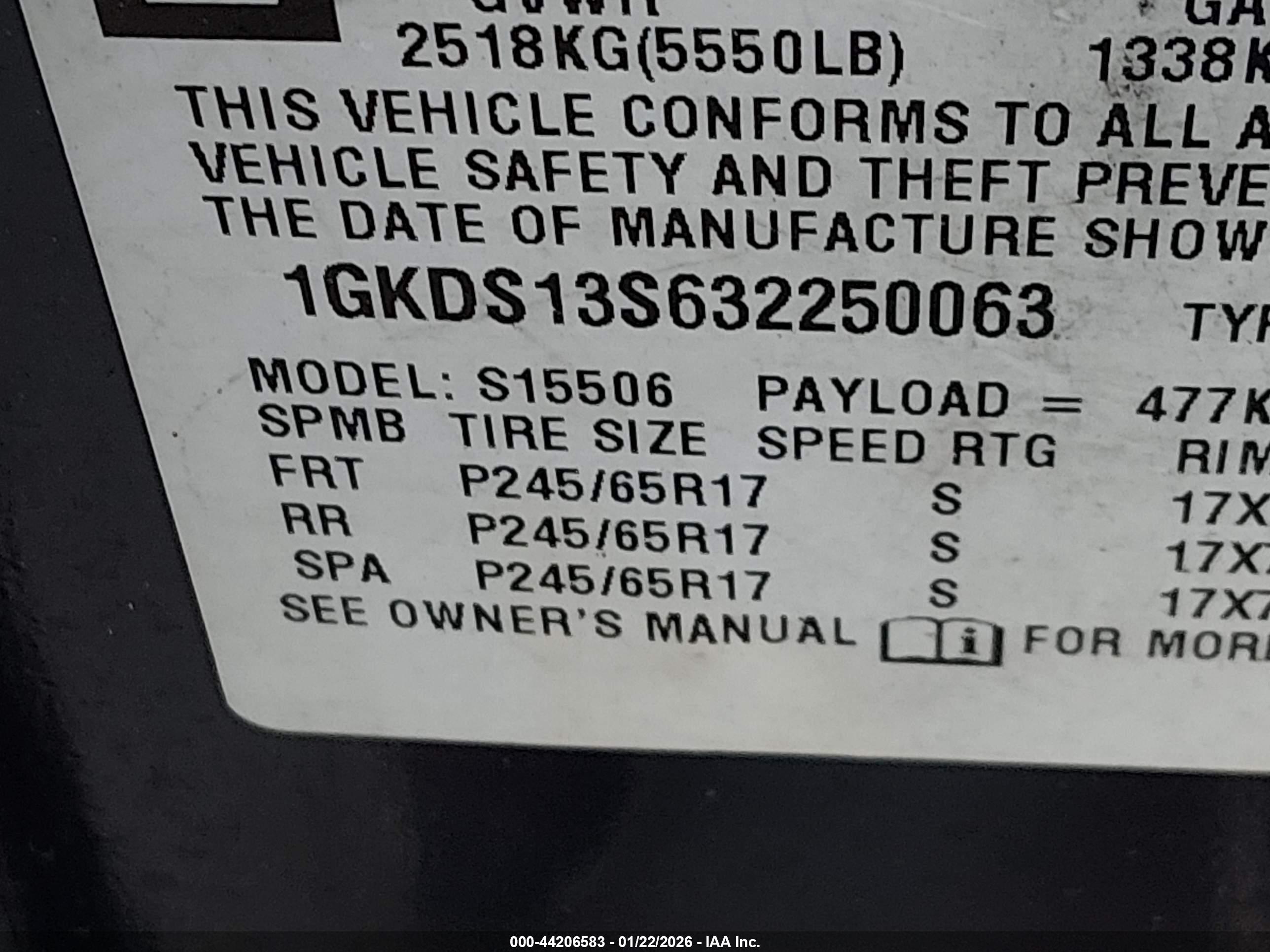 GMC ENVOY image 9