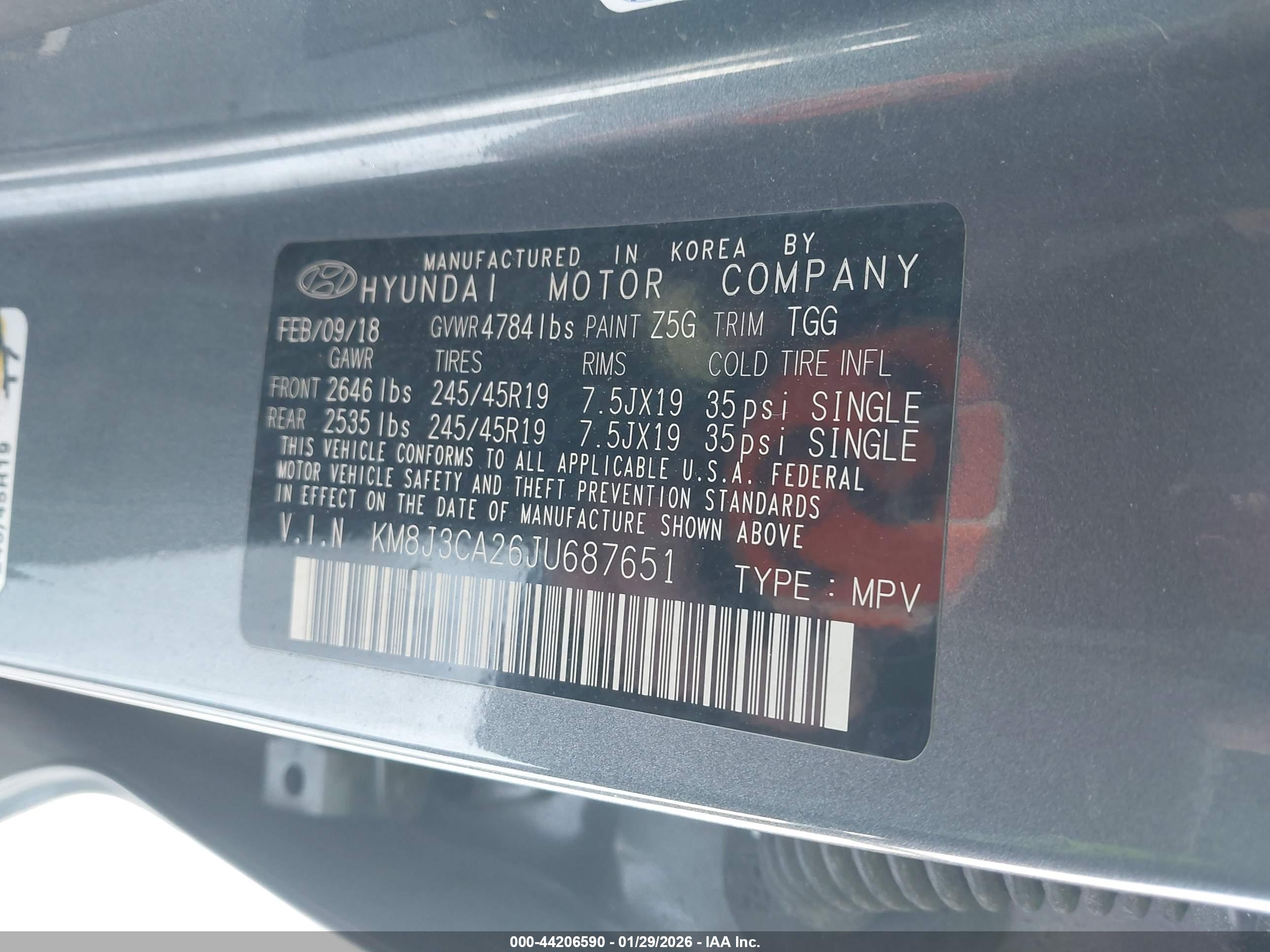 HYUNDAI TUCSON image 9